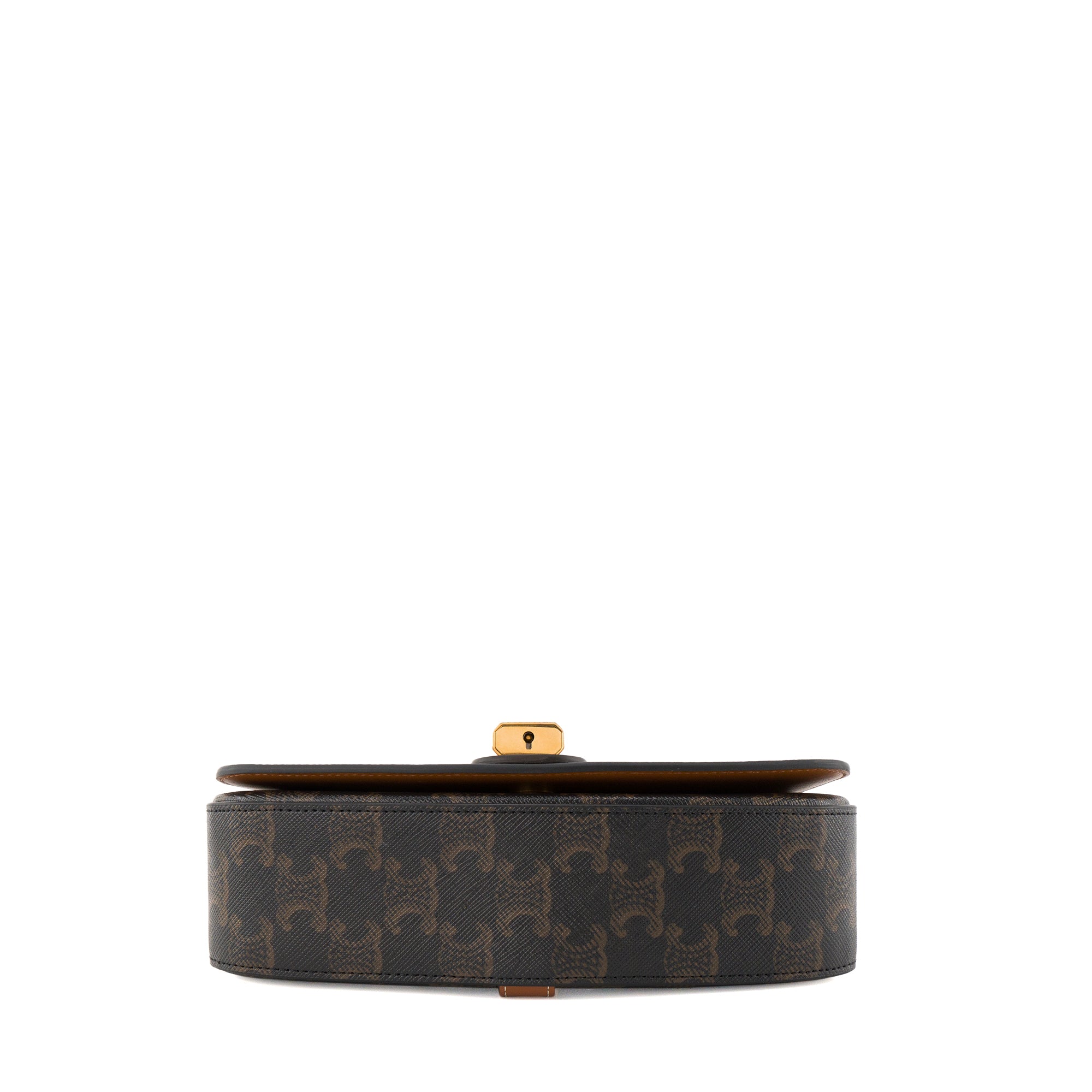 CELINE - Tabou Shoulder Bag in macadam coated canvas