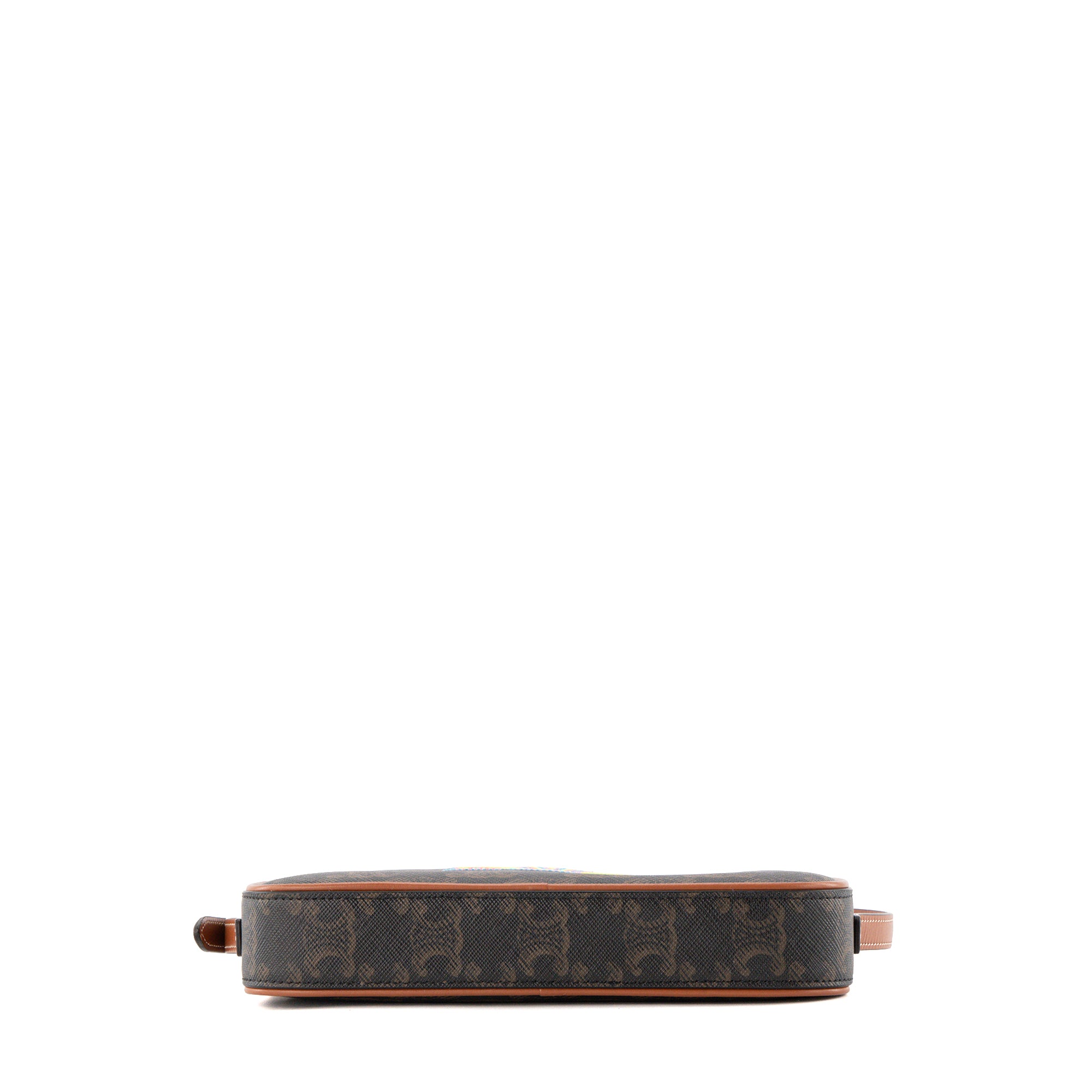 CELINE - Céline Triomphe Mini Shoulder Bag in Monogram Coated Canvas