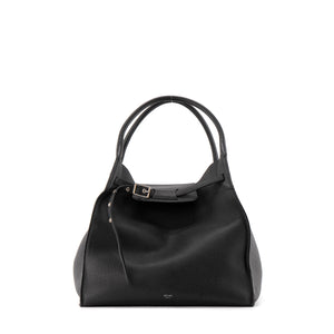 CELINE - Sac à main Big Bag Celine en cuir grainé noir