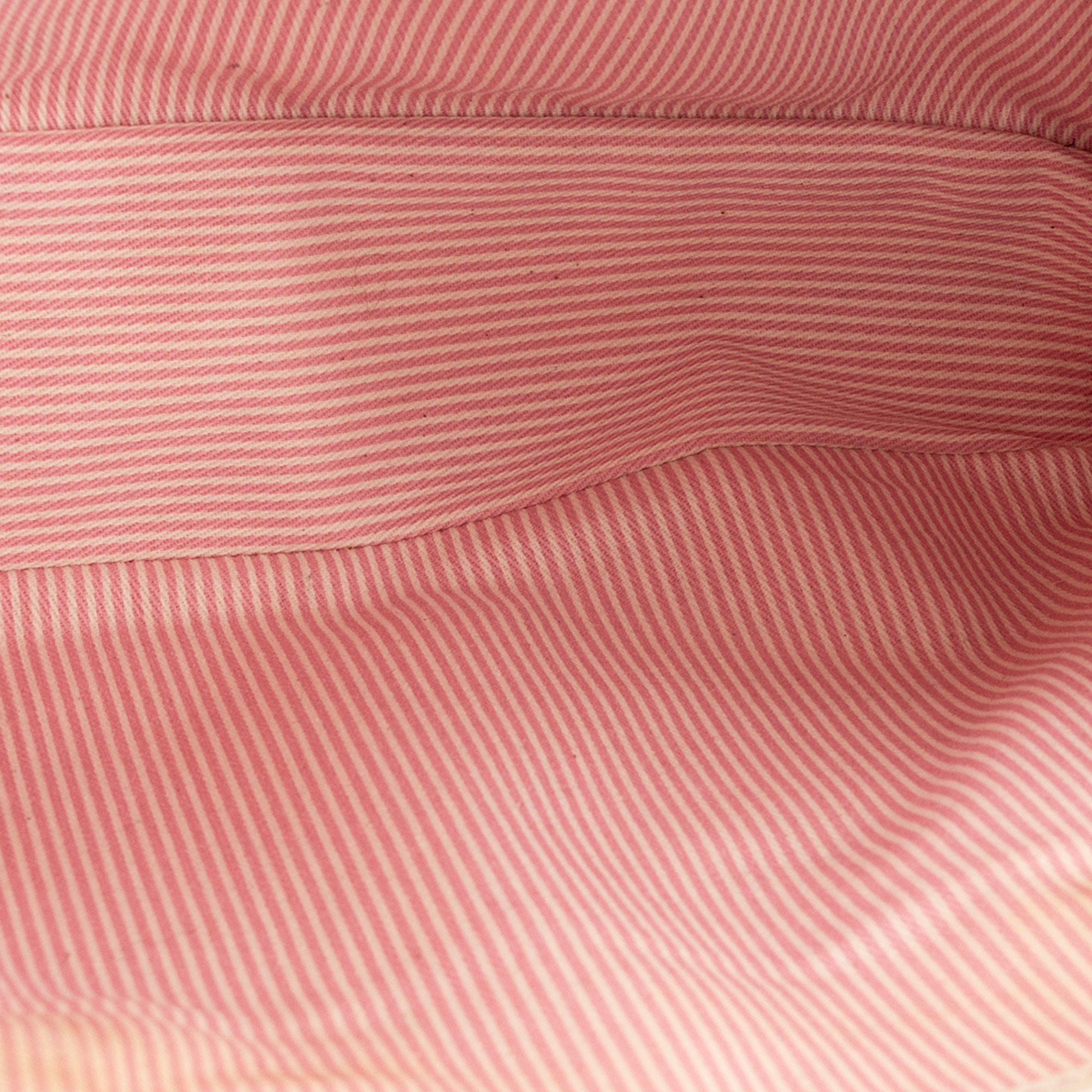 CELINE - Sac à main Boogie Celine en toile triomphe rose et cuir grainé blanc vintage