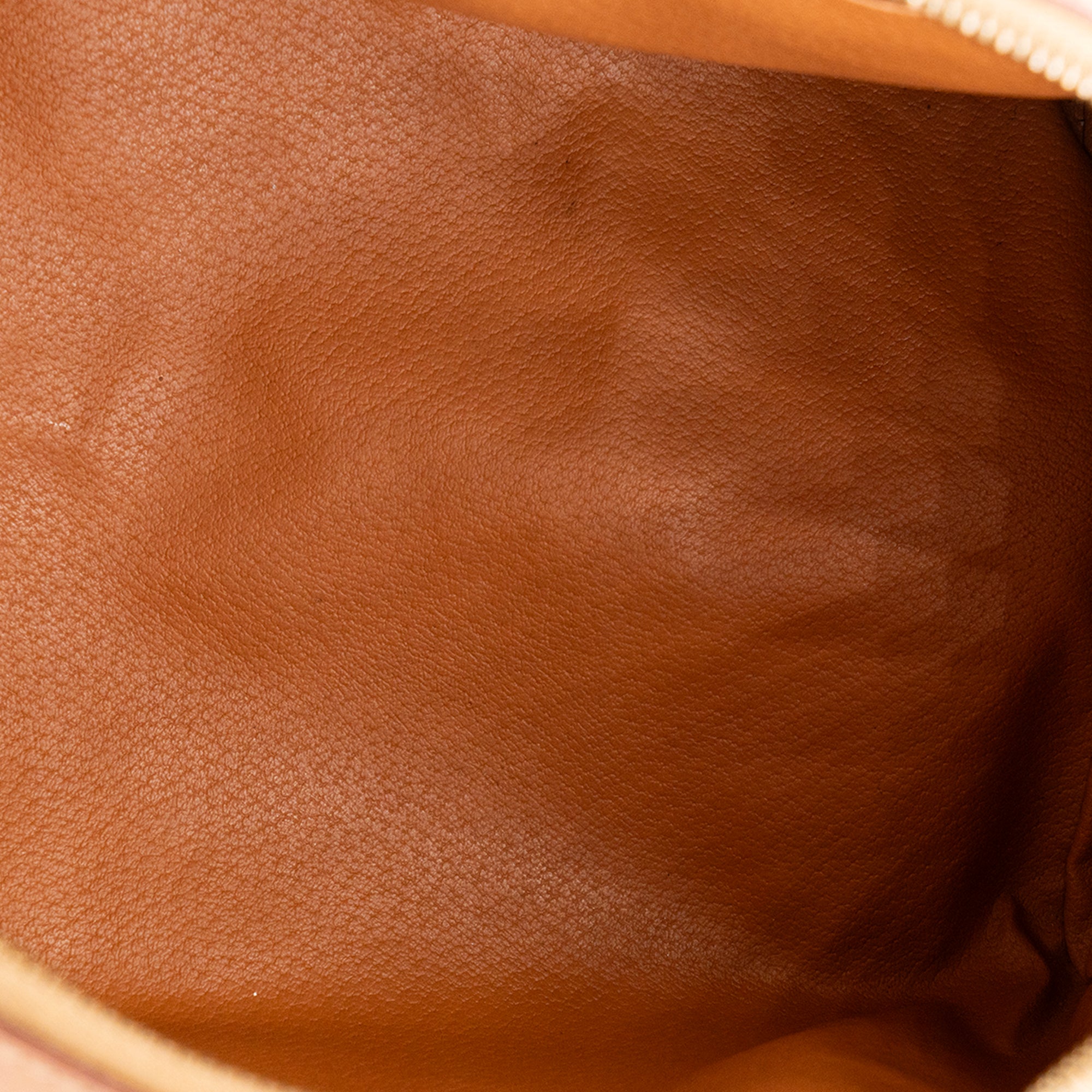 CELINE - Sac à main Boston 30 Macadam Celine en toile marron vintage