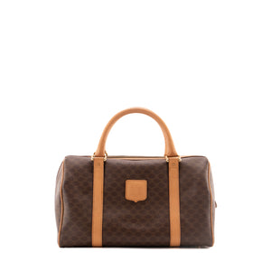 CELINE - Celine Boston handbag in vintage monogrammed canvas