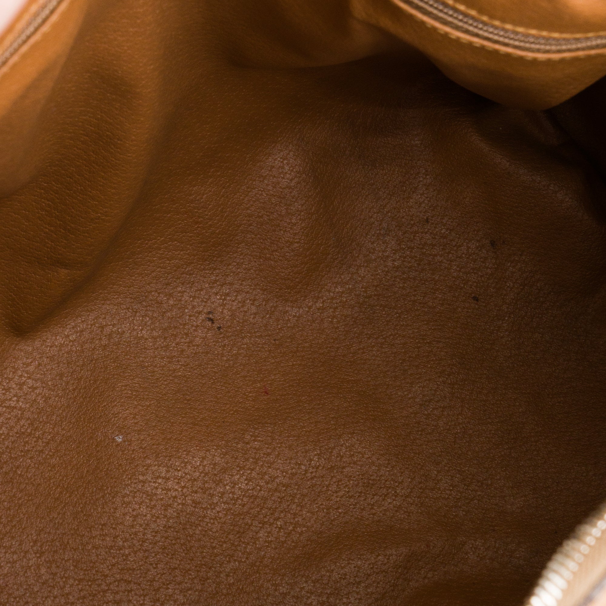 CELINE - Sac à main Boston Macadam Celine en toile monogrammée marron vintage