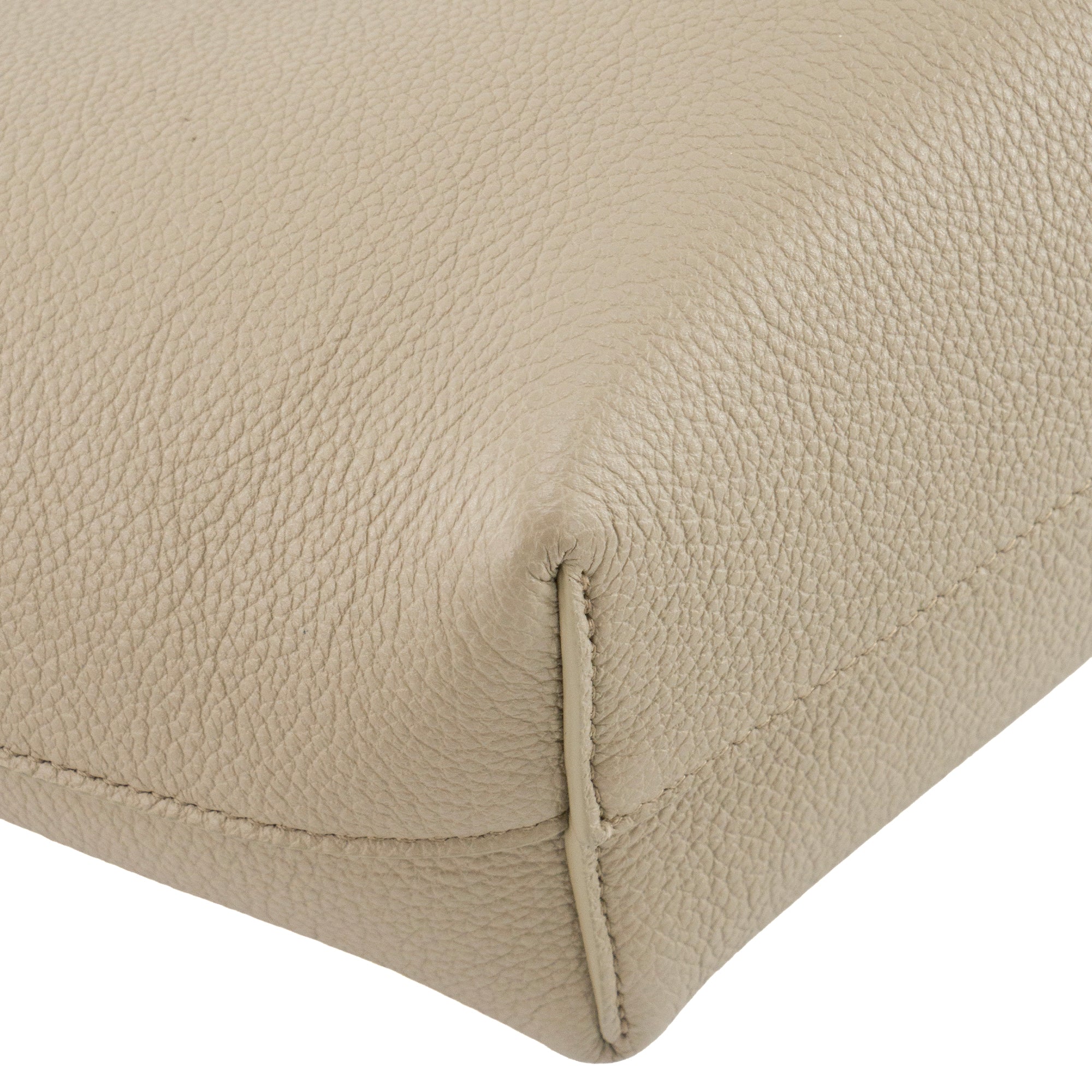 CELINE - Sac cabas Anais mini Celine en cuir grainé taupe