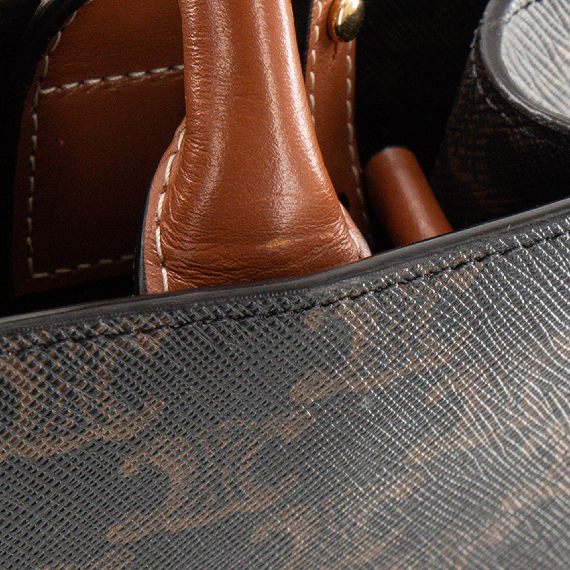 CELINE - Sac Cabas Vertical Celine en toile enduite monogrammée
