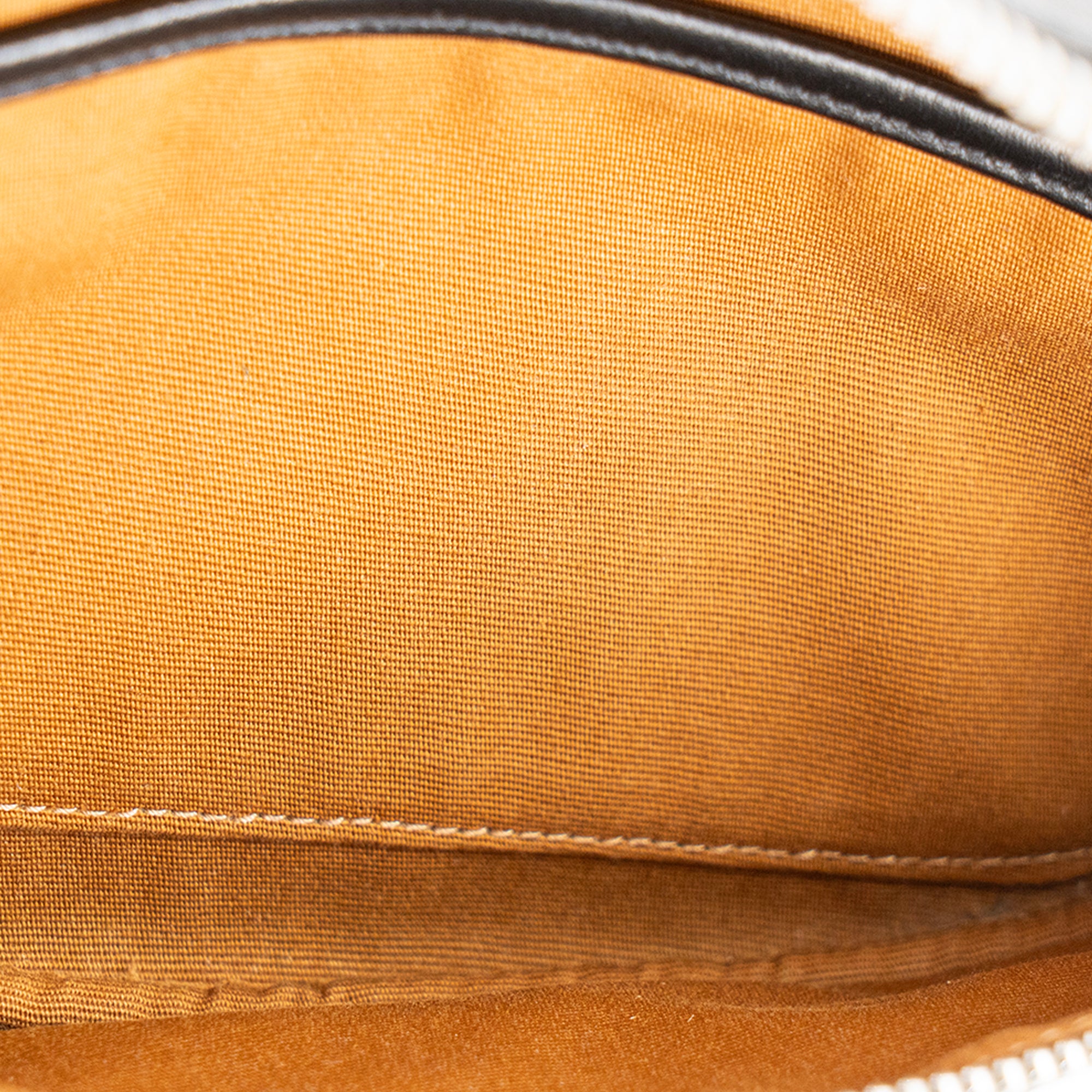 CELINE - Sac ceinture Celine en toile enduite monogrammée marron