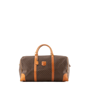 CELINE - Sac de voyage Boston 50 Celine en toile enduite macadam vintage