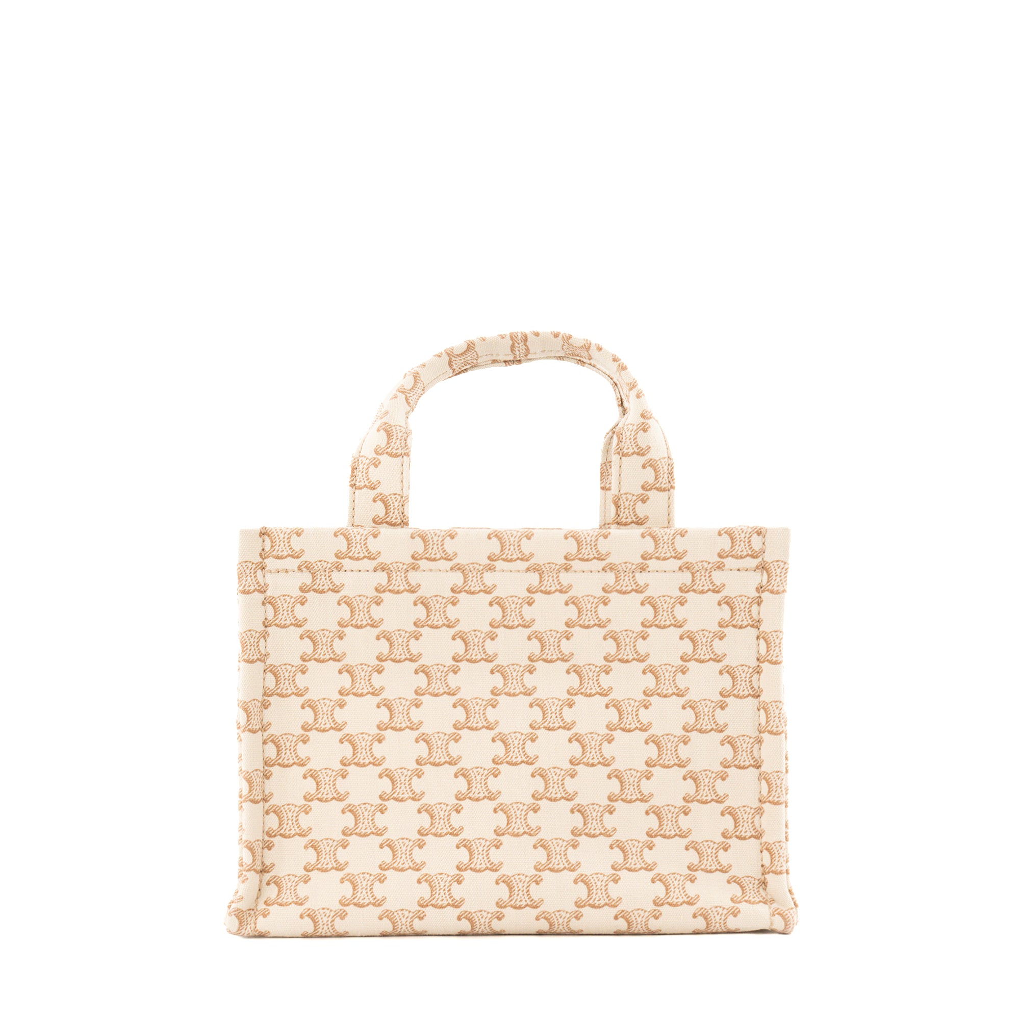 CELINE - Sac cabas Thais Celine en toile beige