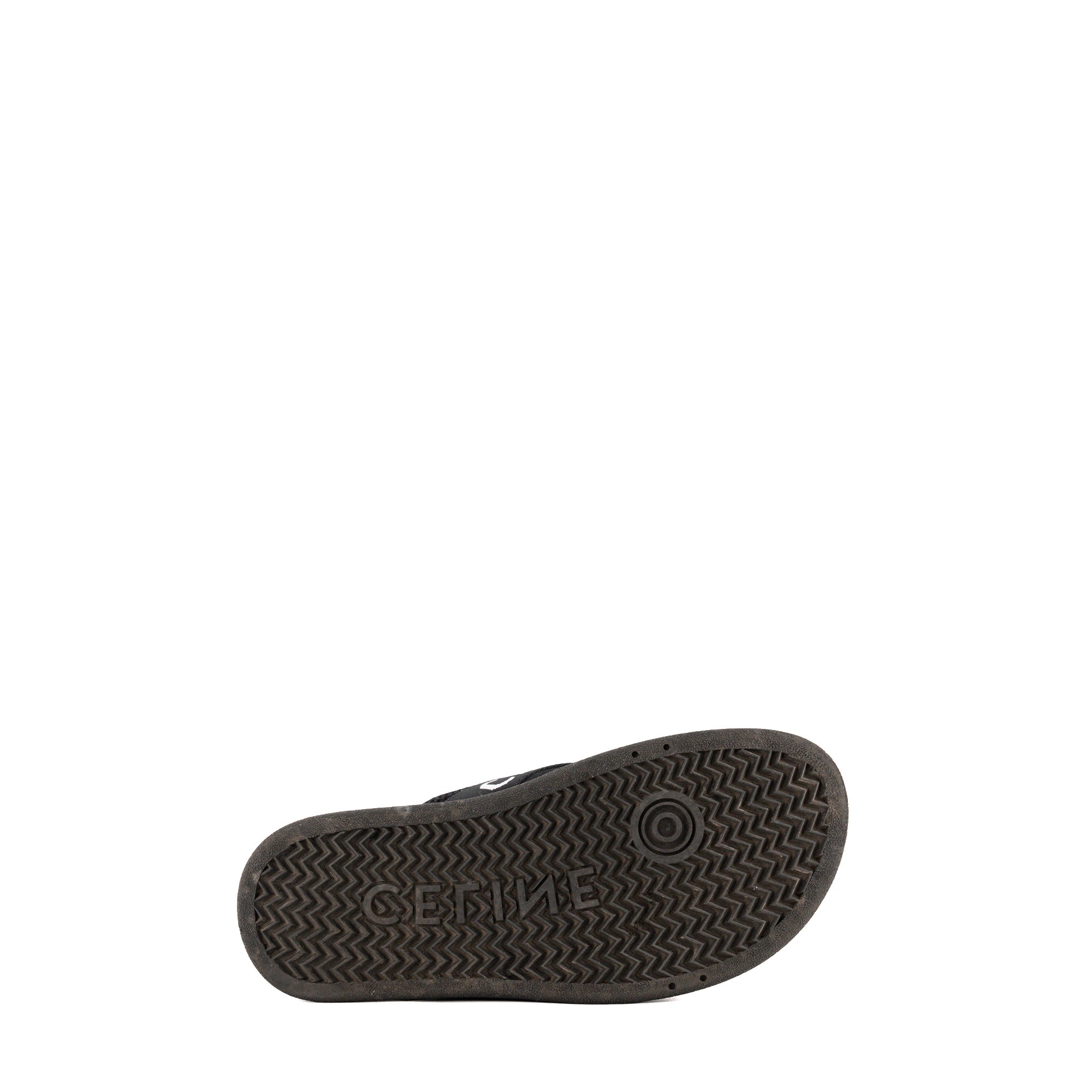 CELINE - Sandales Celine en toile noire (T39)