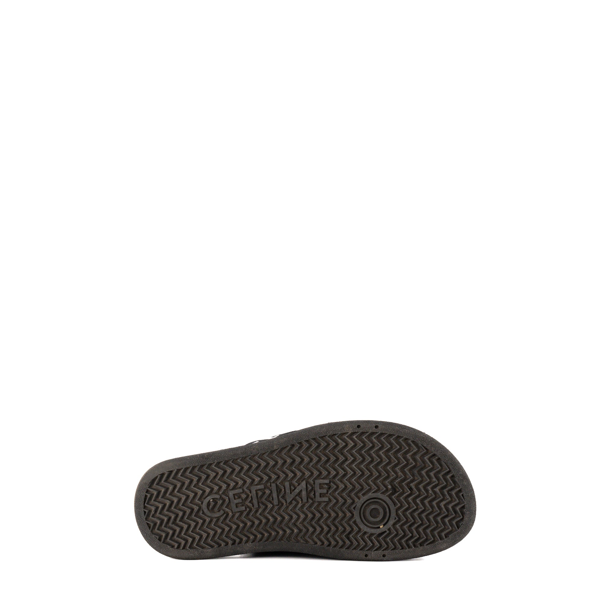CELINE - Sandales Celine en toile noire (T39)