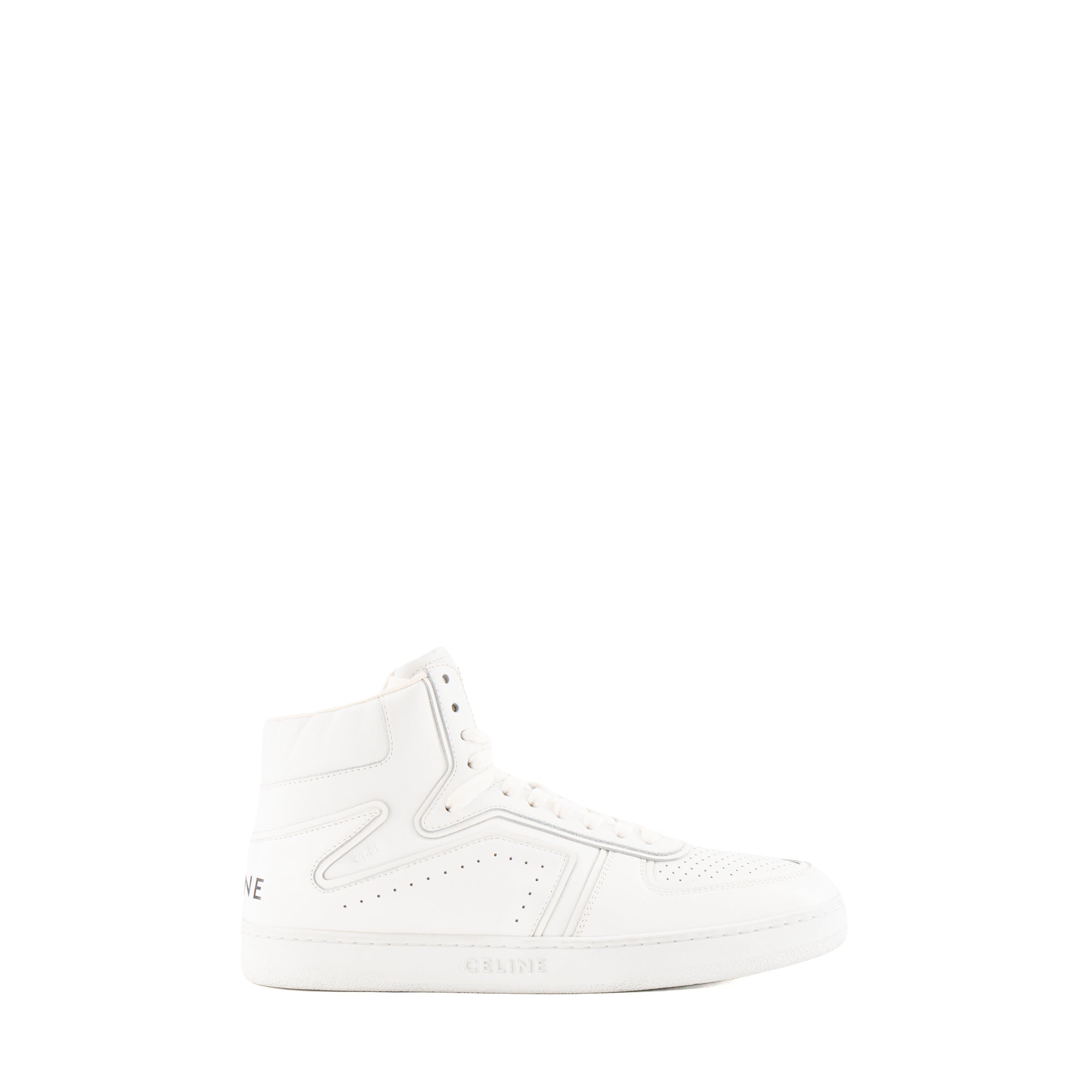 CELINE - Sneakers CT-01 Z Trainer Celine en cuir blanc (T41)