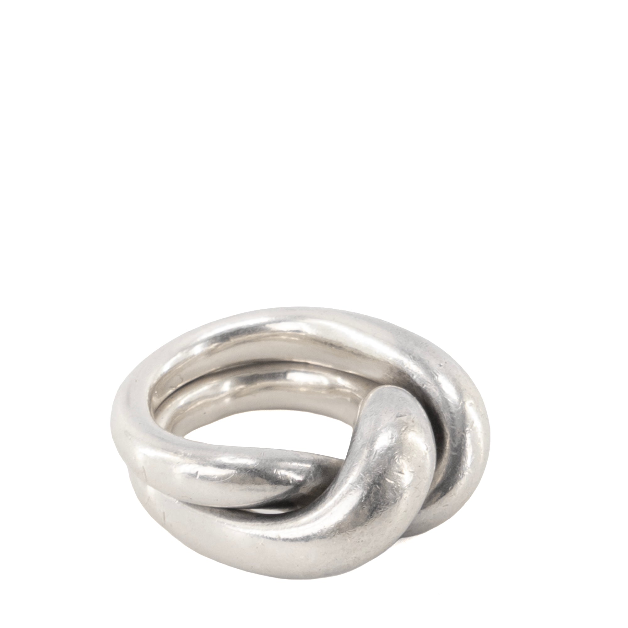 CHANEL - Bague Puzzle Chanel en argent (T53)