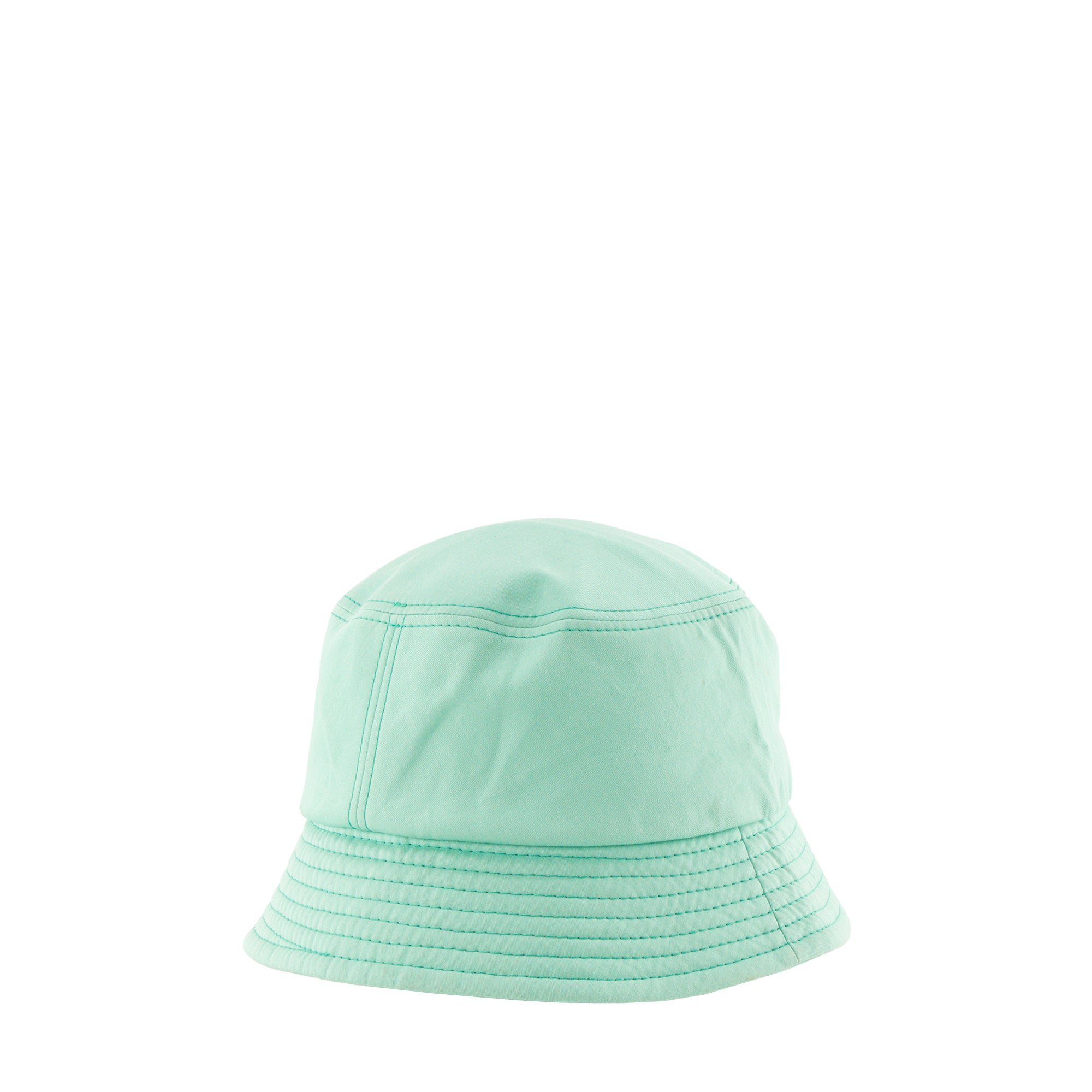 CHANEL - Bob CC Chanel en coton vert d'eau (M)