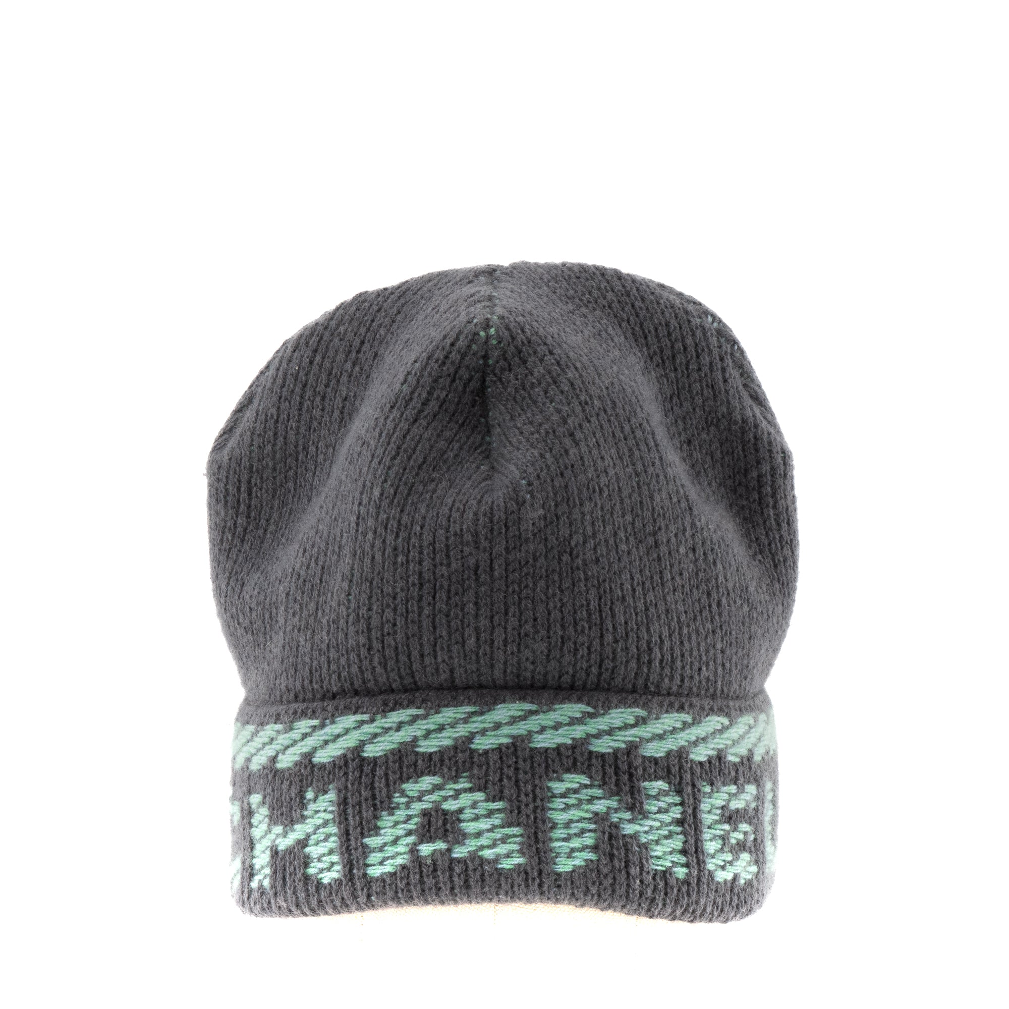 CHANEL - Bonnet Chanel en cachemire gris
