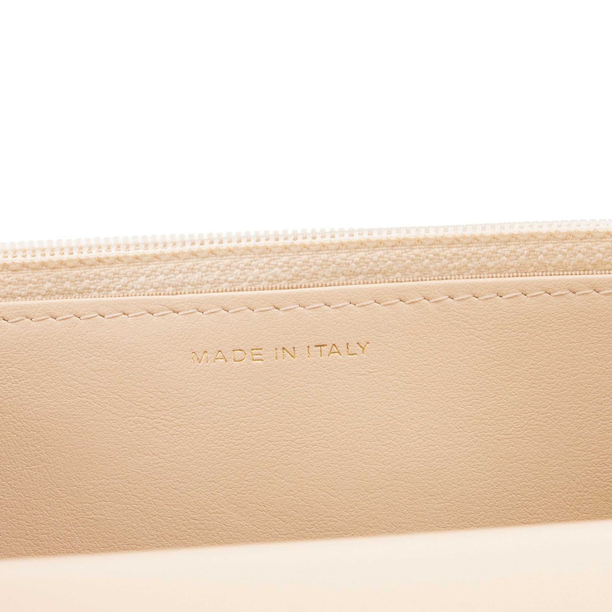 CHANEL - Sac à bandoulière Wallet On Chain 19 Chanel en cuir lisse beige
