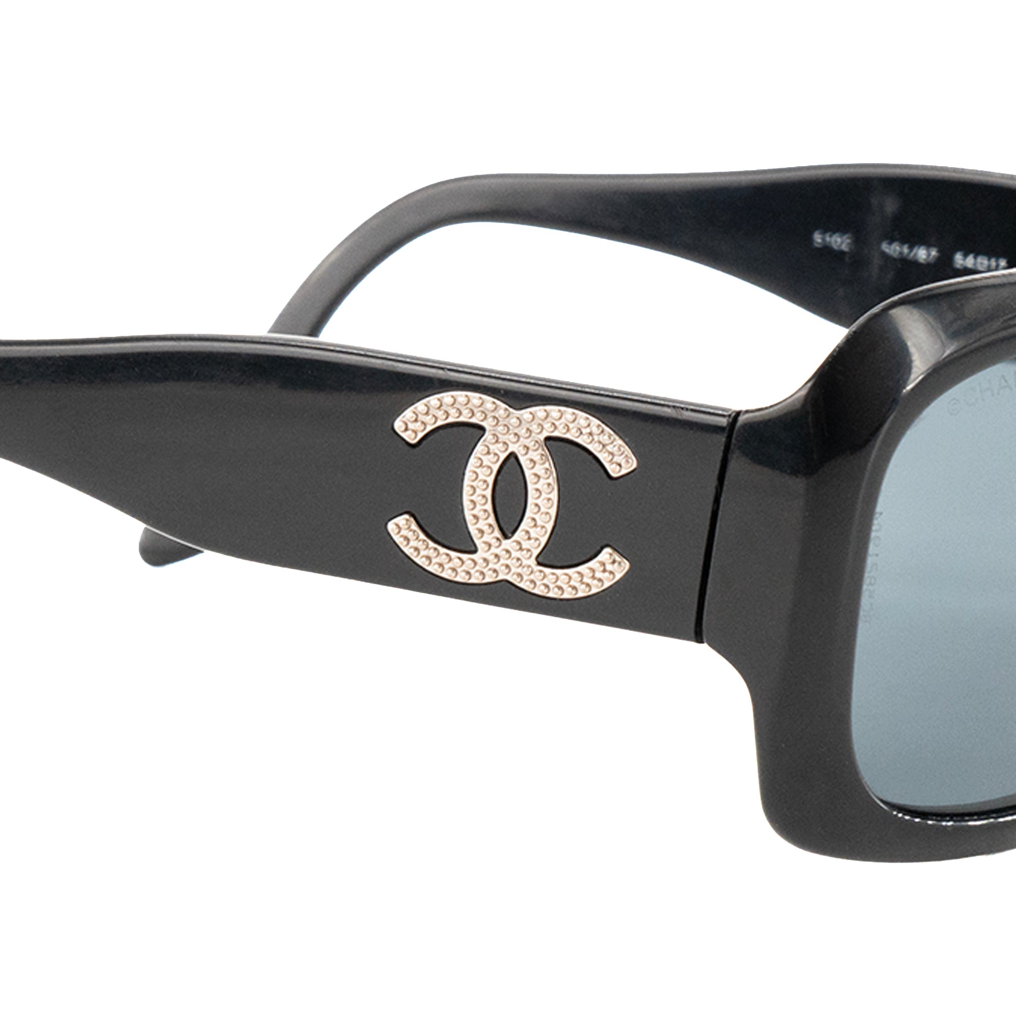 CHANEL - Lunettes Chanel en acétate noir