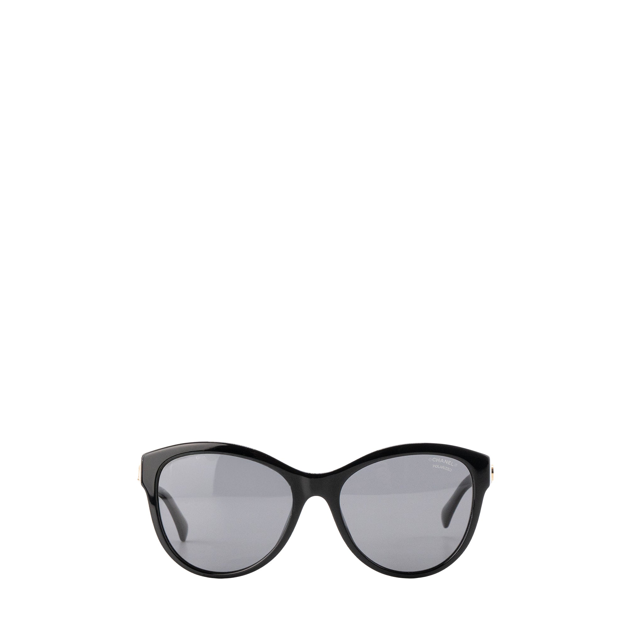 CHANEL - Lunettes de soleil CHANEL en acétate noir