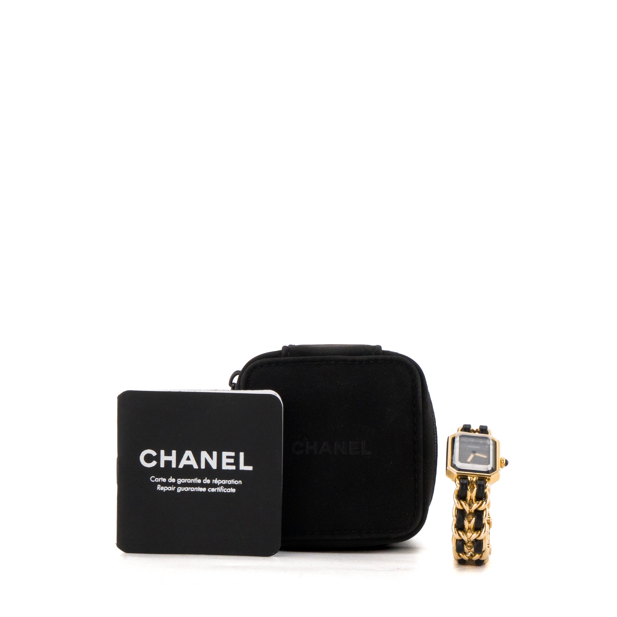 CHANEL - Montre Première Chanel en plaqué or (M)