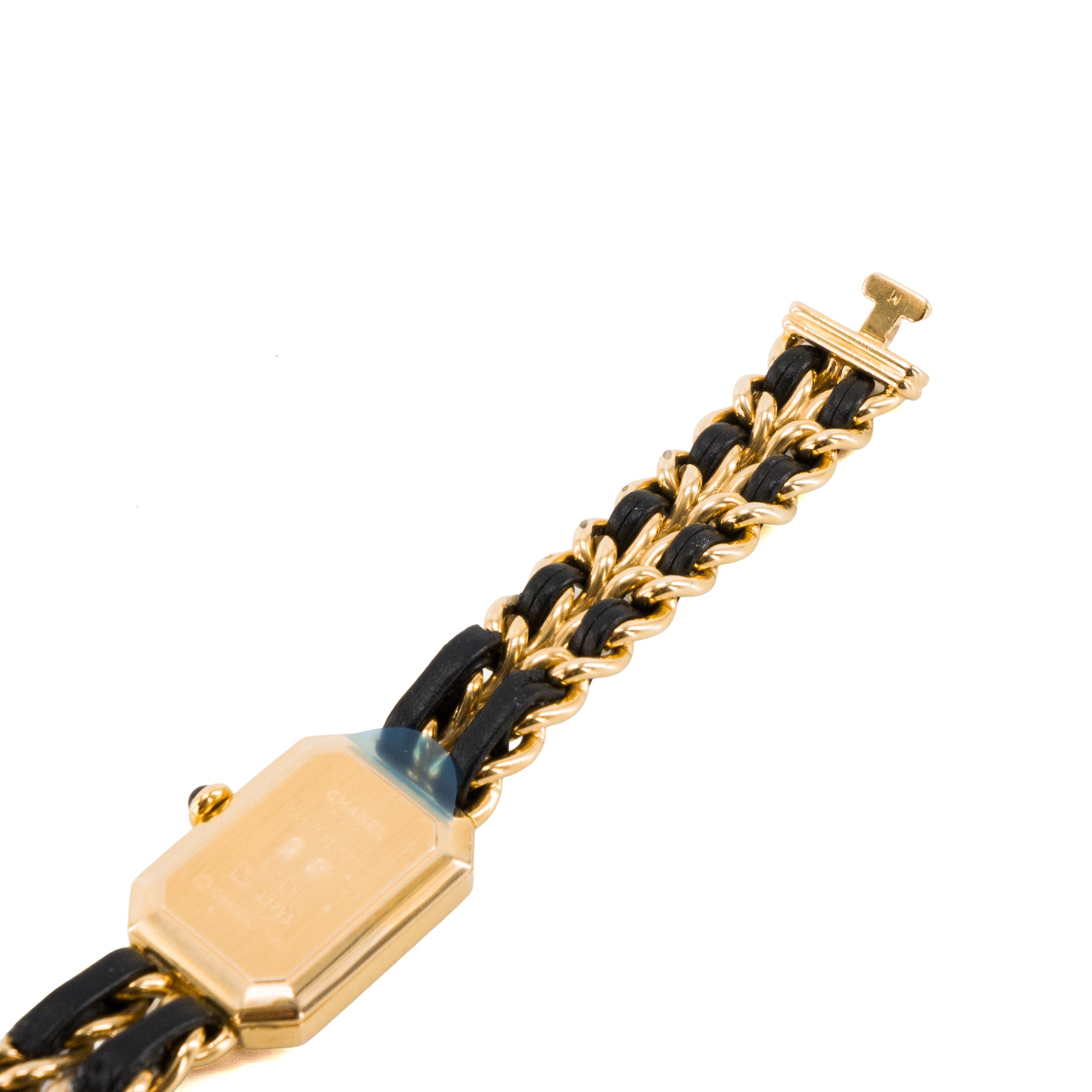 CHANEL - Montre Première Chanel en plaqué or (M)