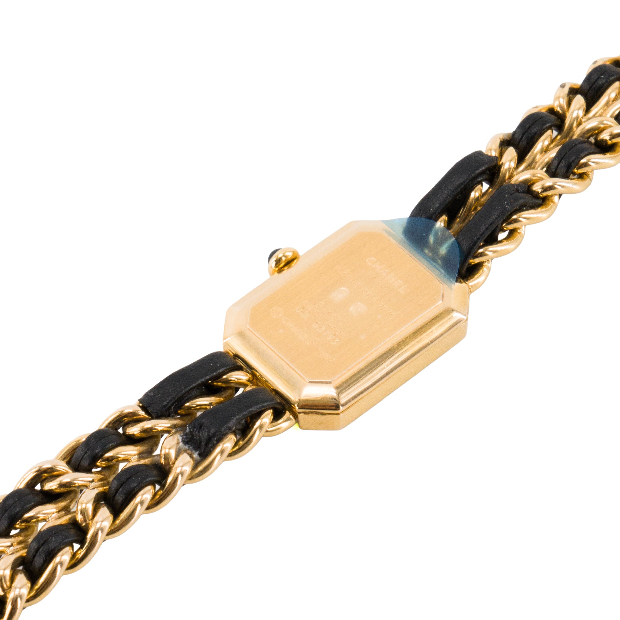 CHANEL - Montre Première Chanel en plaqué or (M)
