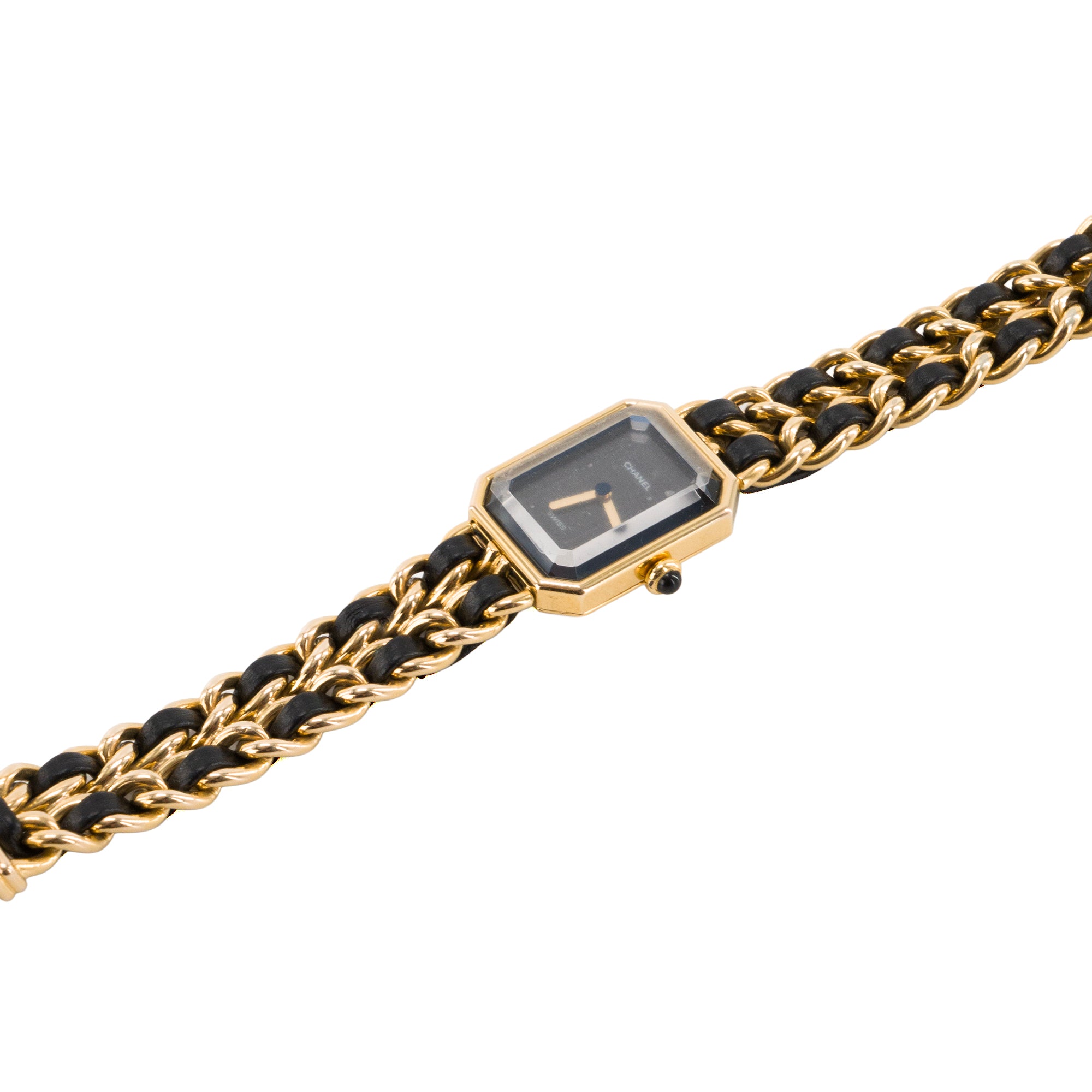 CHANEL - Montre Première Chanel en plaqué or (M)