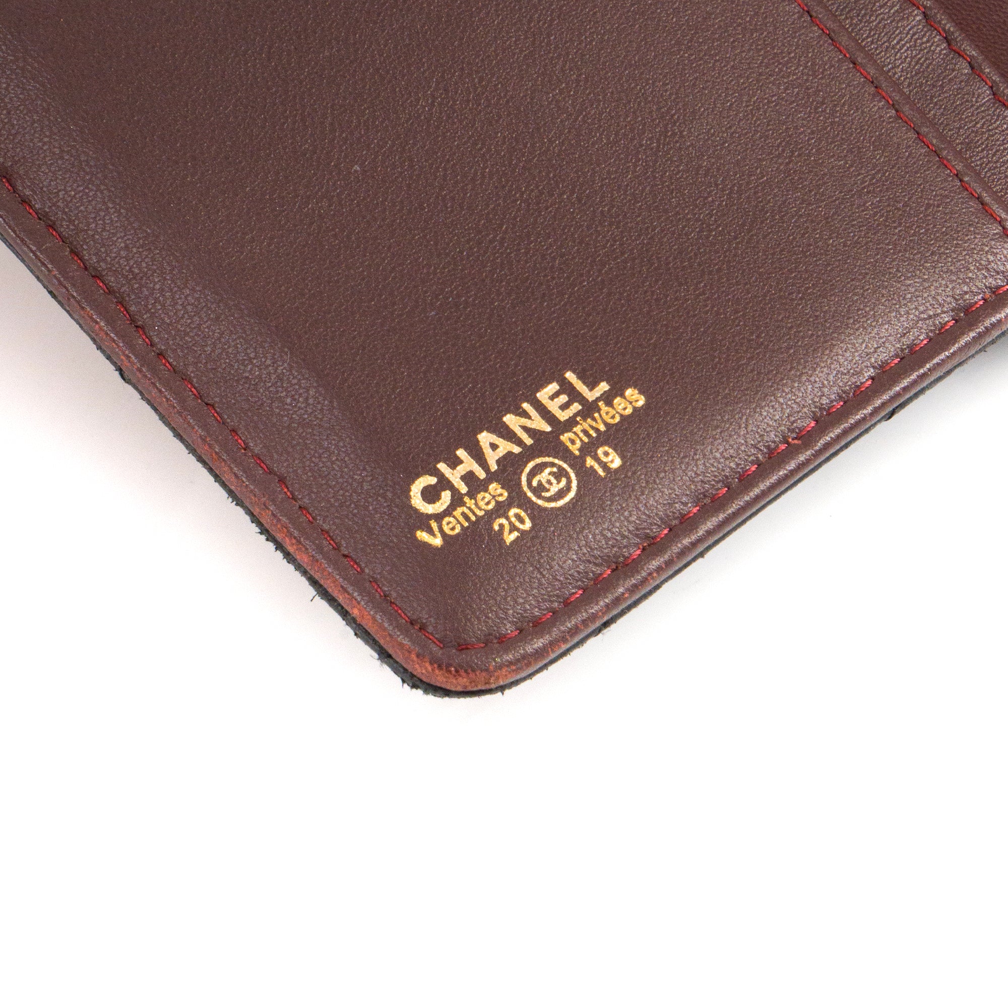 CHANEL - Portefeuille Classique/Timeless Chanel en cuir noir