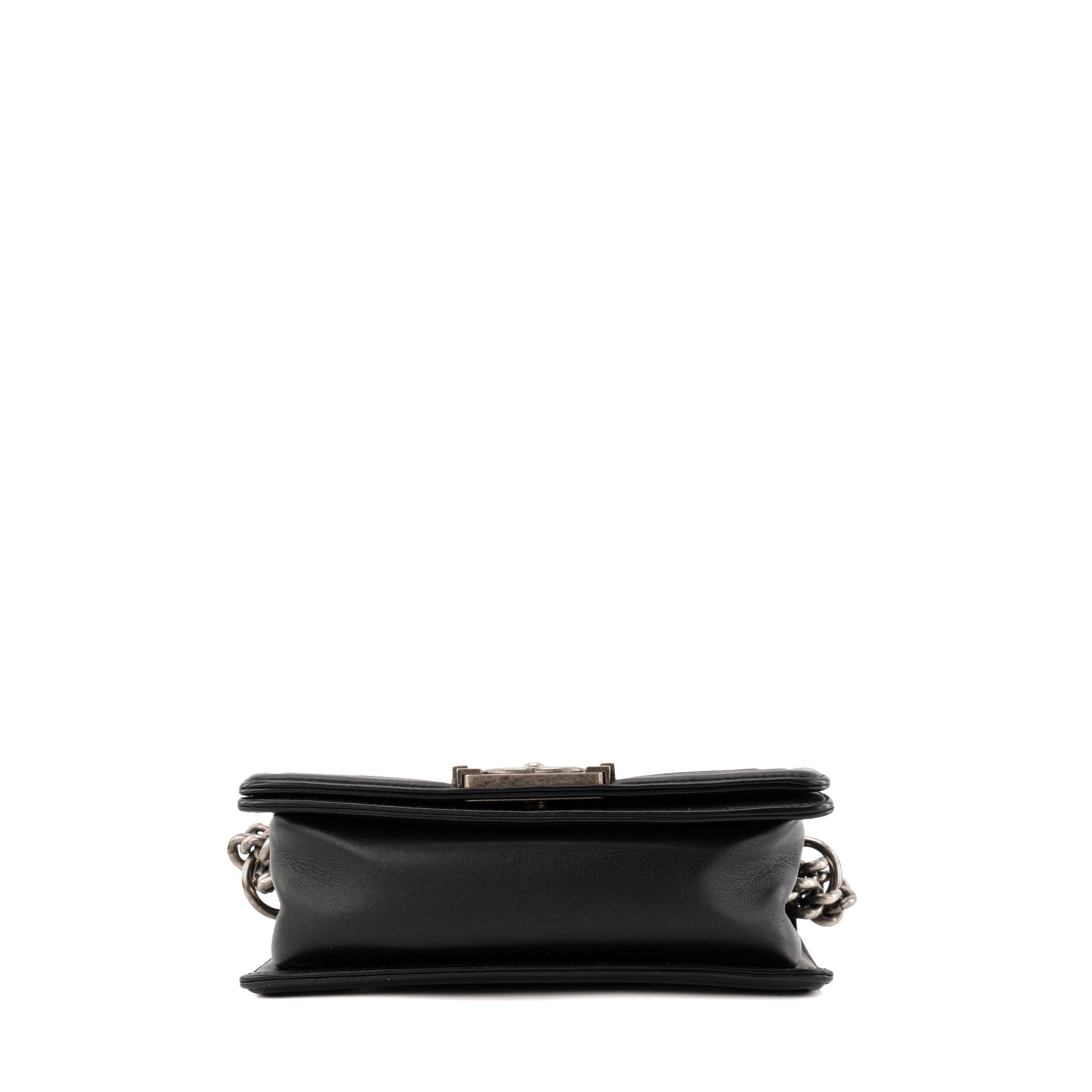 CHANEL - Boy black galuchat bag