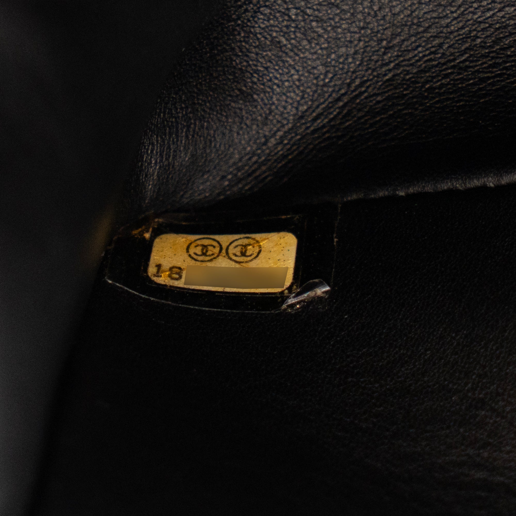 CHANEL - Boy black galuchat bag