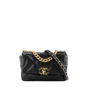 CHANEL - Chanel 19 Bag in Black Leather