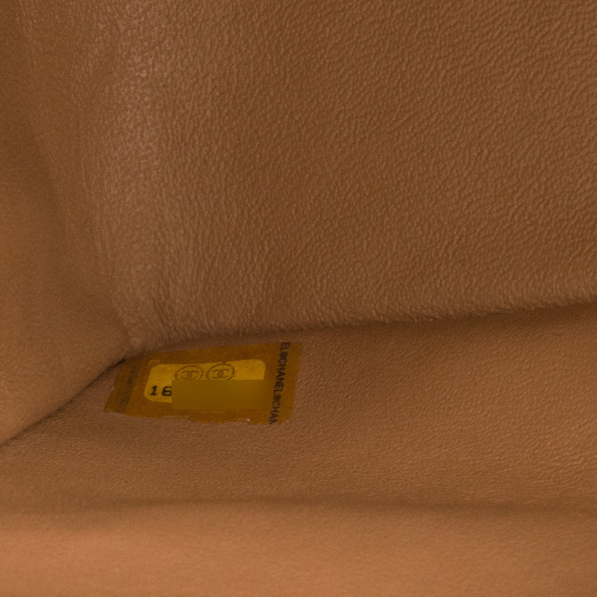 CHANEL - Sac à bandoulière Classique/Timeless Jumbo Chanel en cuir marron