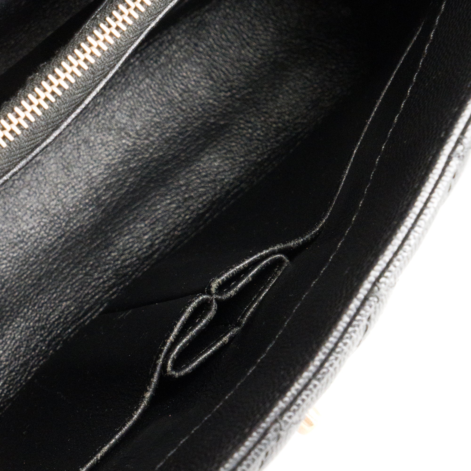 CHANEL - Sac à bandoulière Coco Handle Chanel en cuir caviar noir et anse en cuir exotique lézard bordeaux