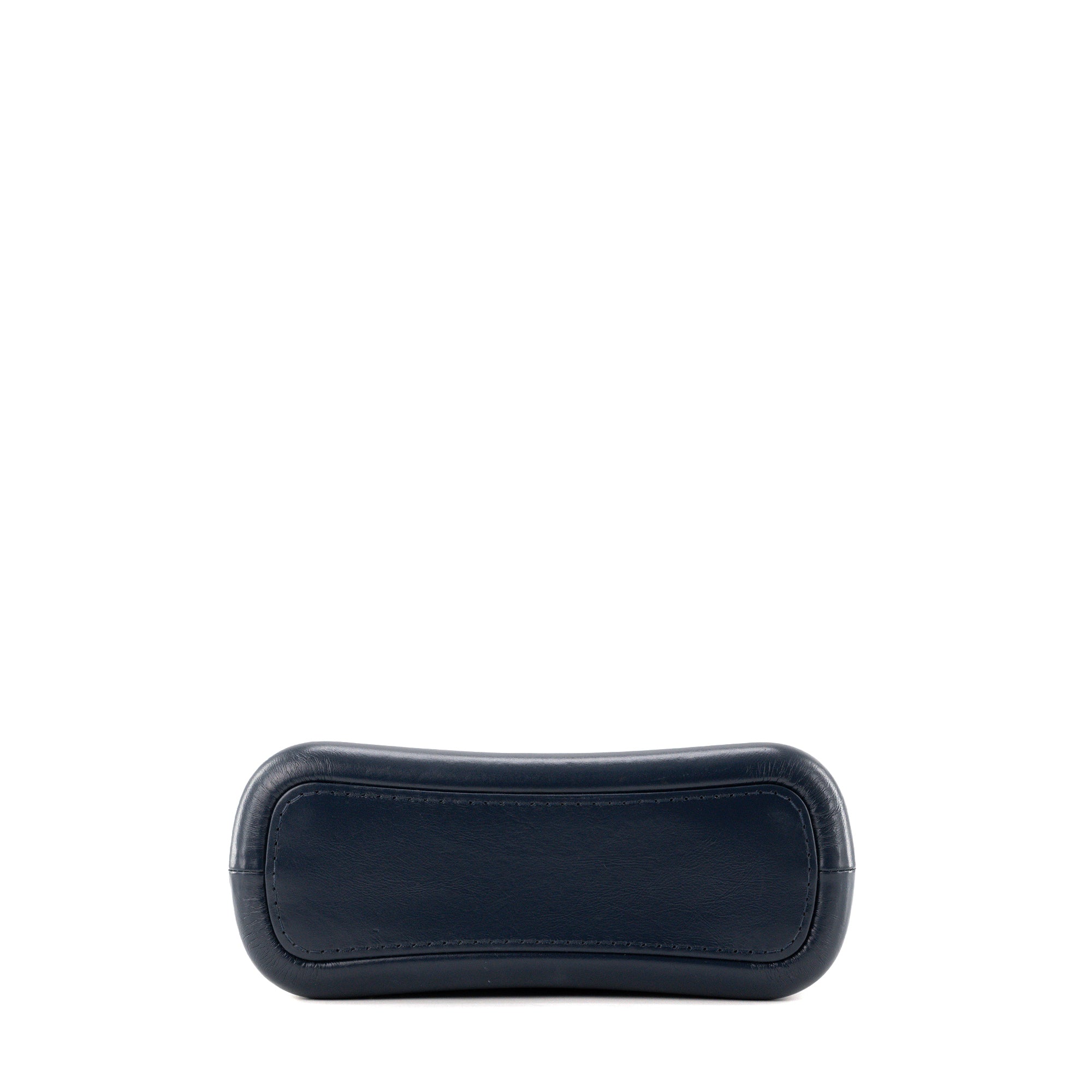 CHANEL - Sac à bandoulière Gabrielle mini Chanel en cuir bleu marine