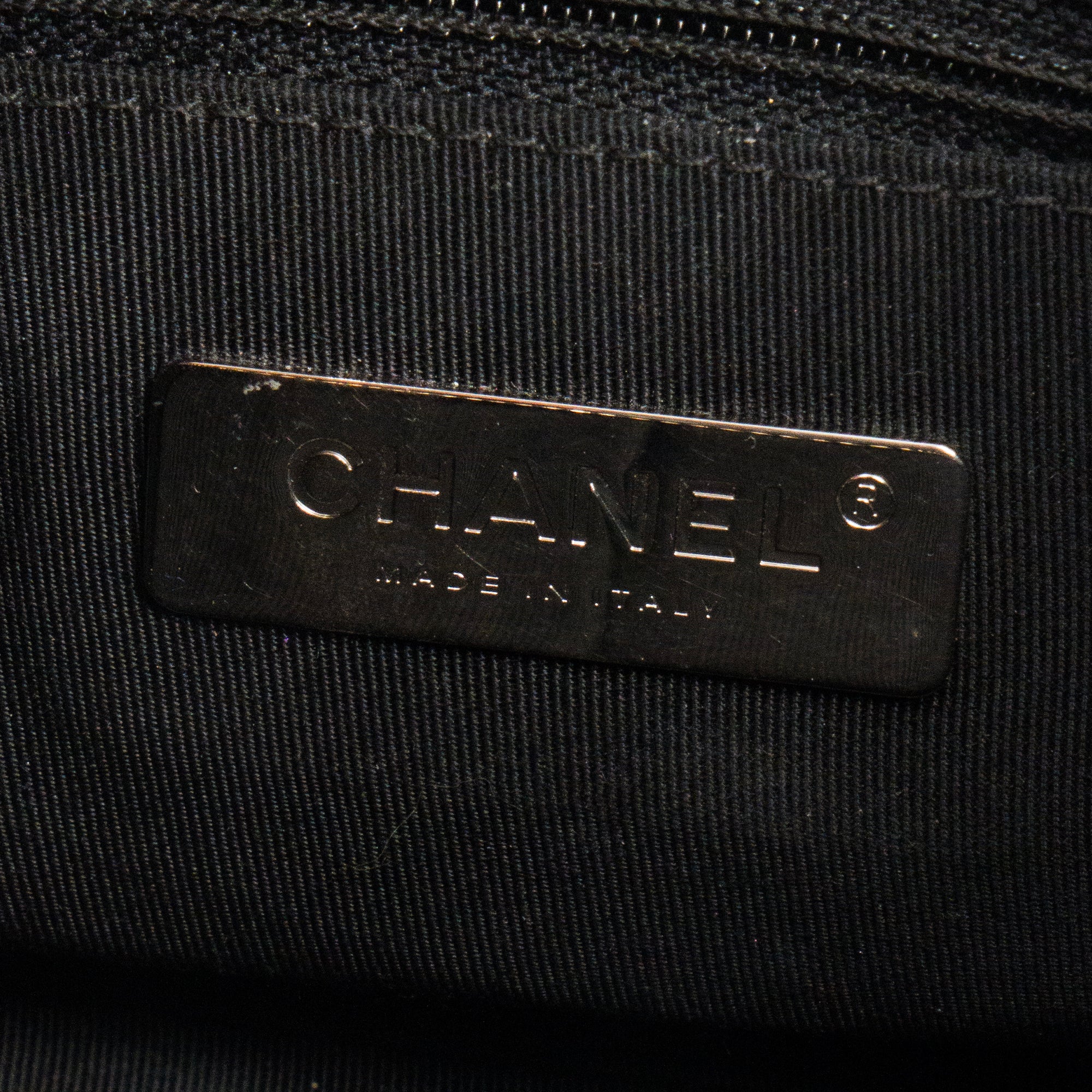 CHANEL - Sac à bandoulière Gabrielle Mini Chanel en cuir et toile noire édition limitée