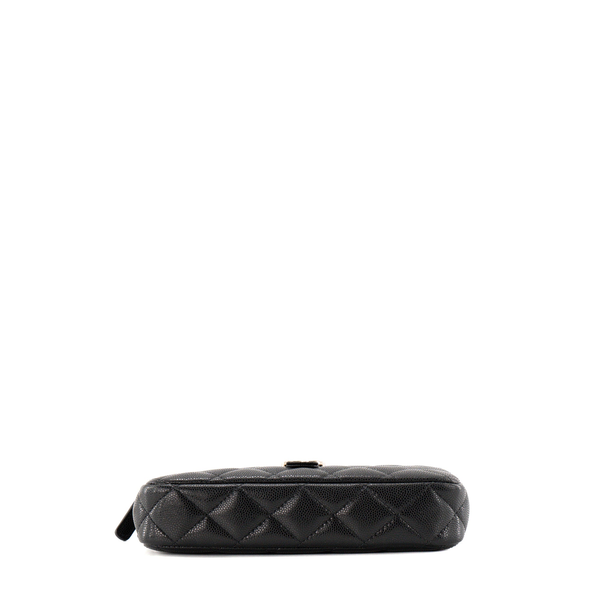 CHANEL - Sac à bandoulière Wallet On Chain Chanel en cuir caviar noir