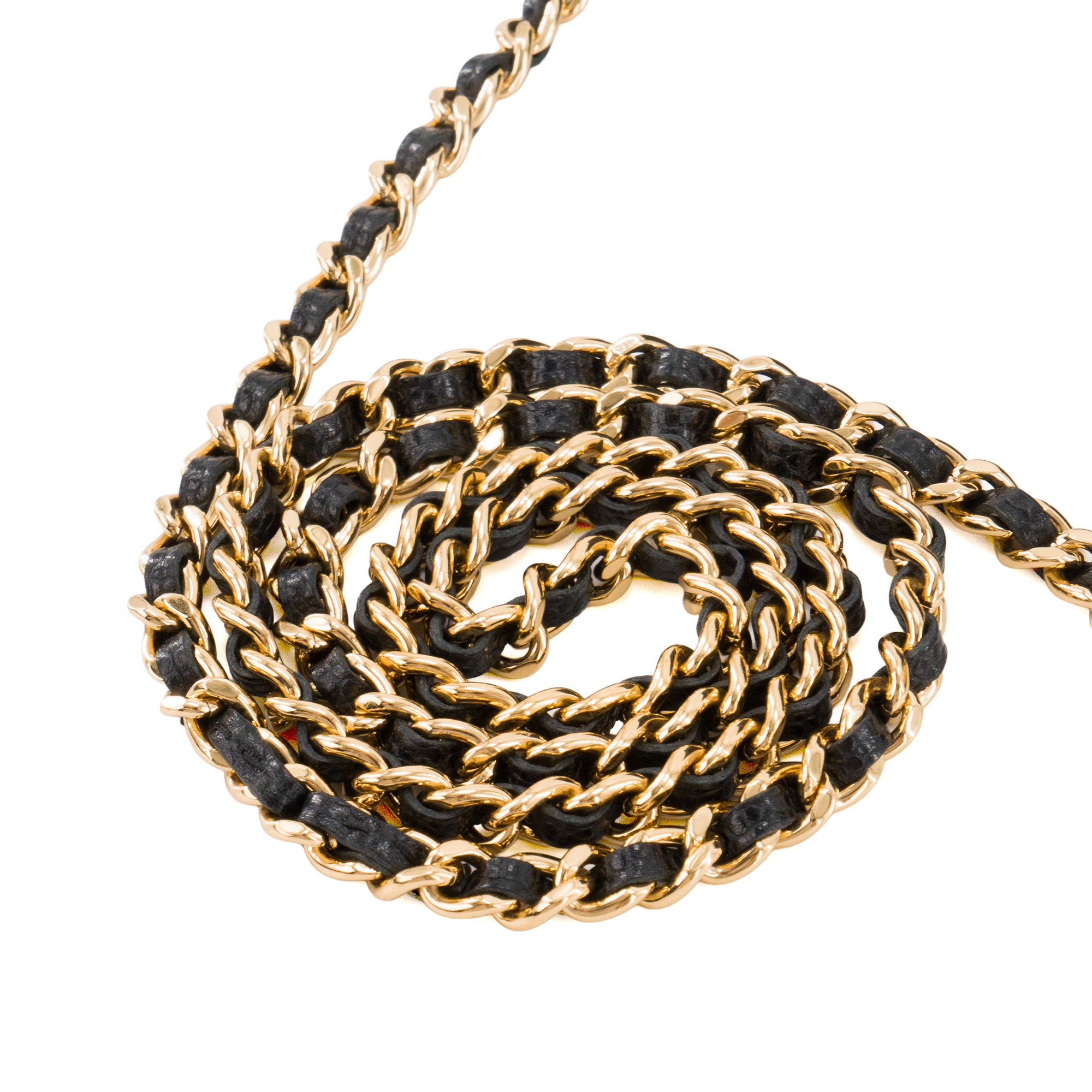 CHANEL - Sac à bandoulière Wallet On Chain Classique/Timeless Chanel en cuir caviar noir