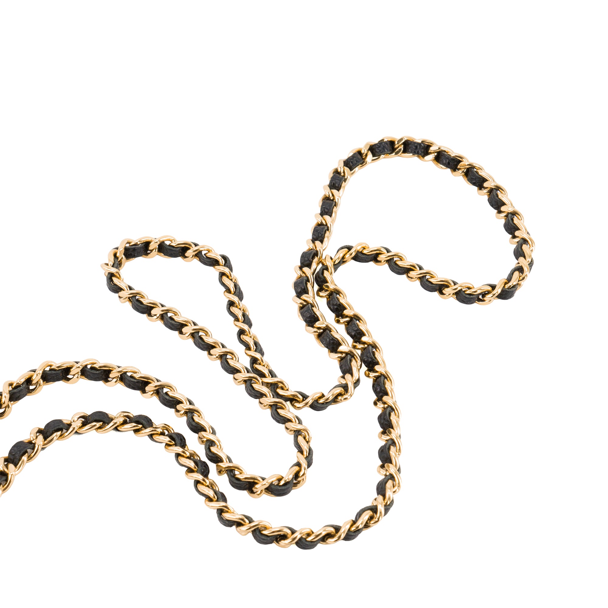 CHANEL - Sac à bandoulière Wallet On Chain Classique/Timeless Chanel en cuir caviar noir