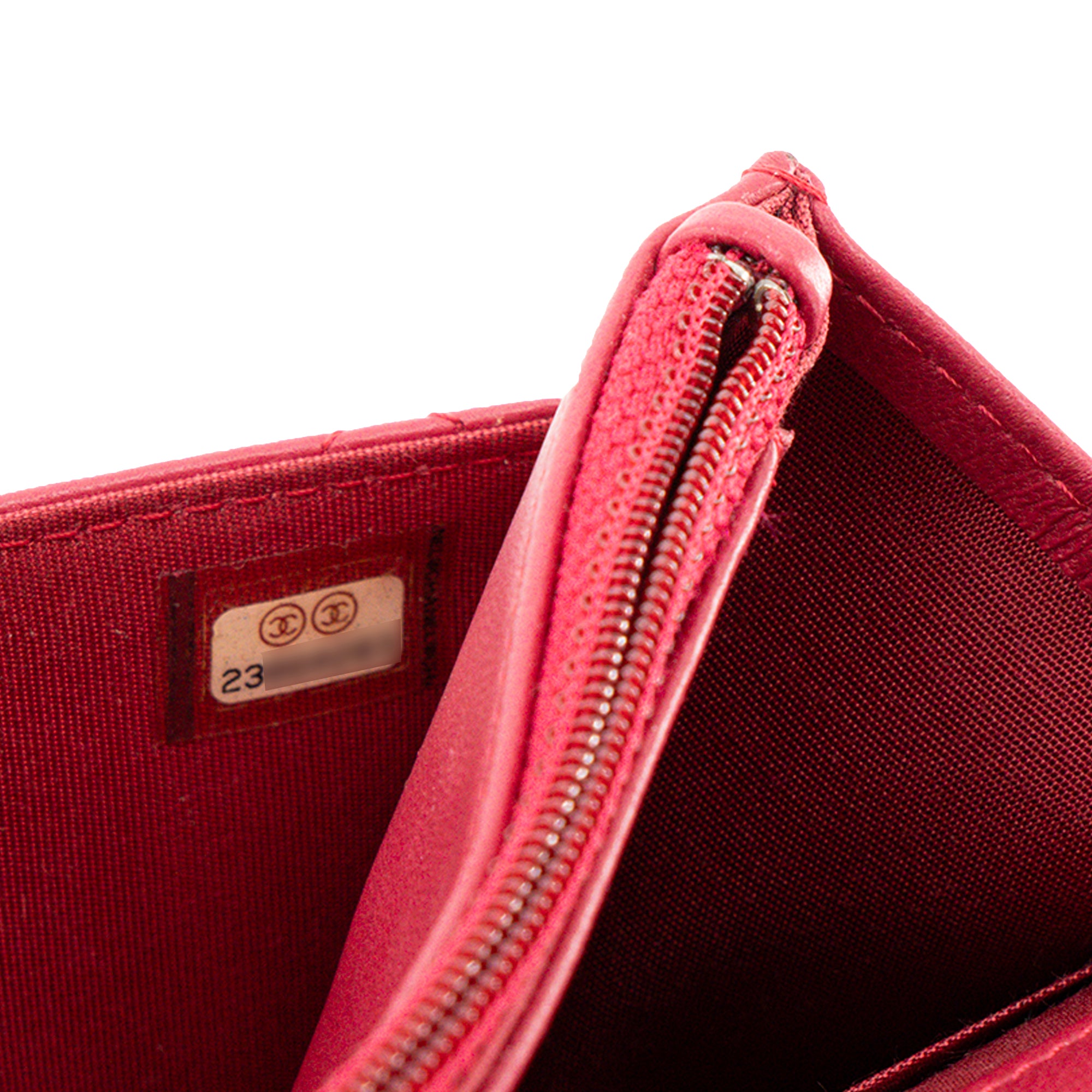 CHANEL - Sac à bandoulière Wallet On Chain Trendy CC Chanel en cuir lisse rose
