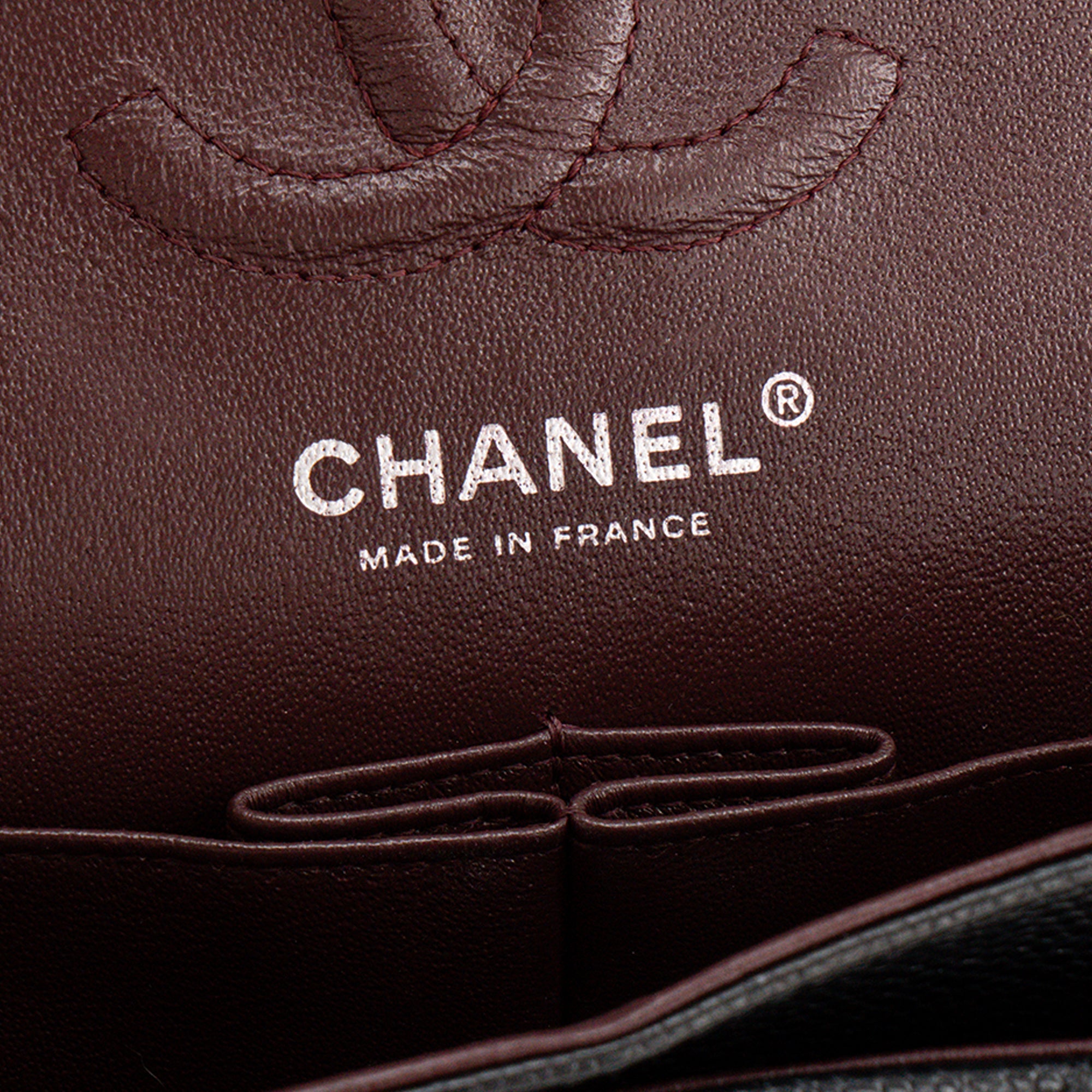 CHANEL - Sac à épaule Classique/Timeless 11.13 small Chanel en cuir caviar noir