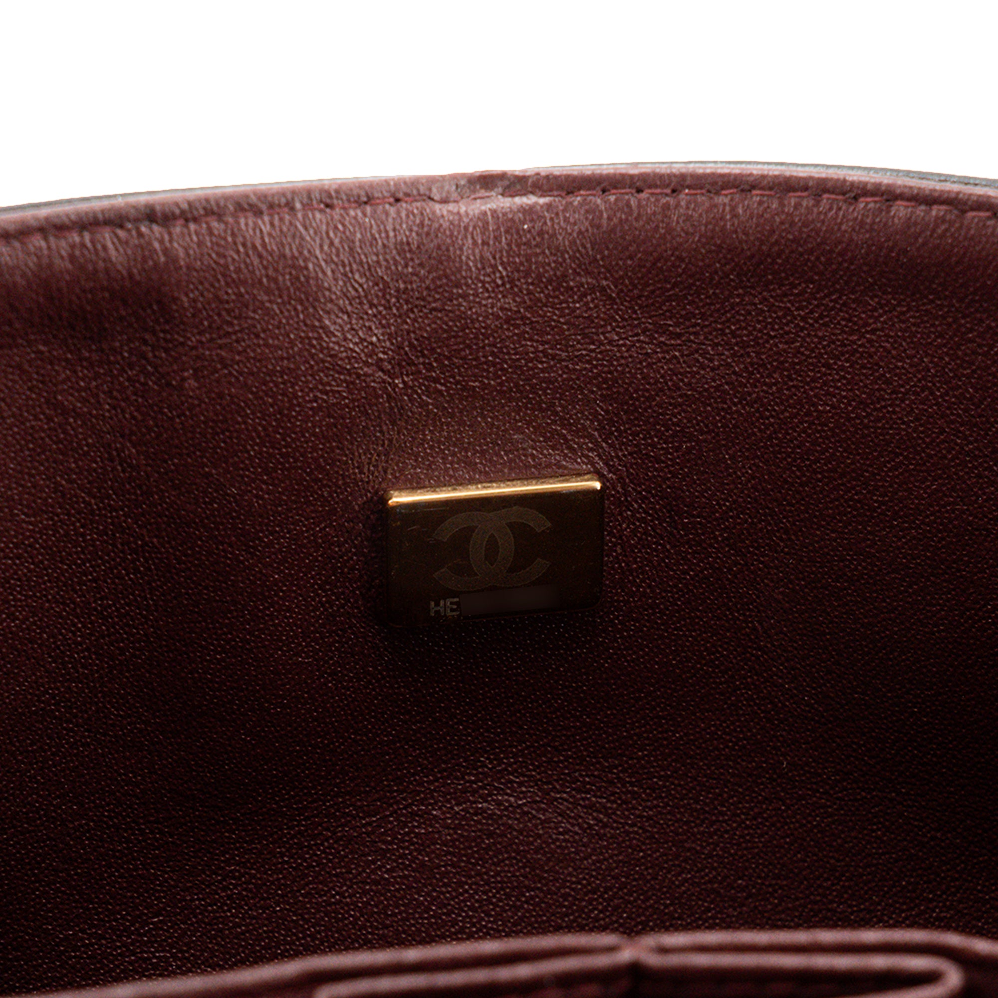 CHANEL - Sac à épaule Classique/Timeless 11.13 small Chanel en cuir lisse noir