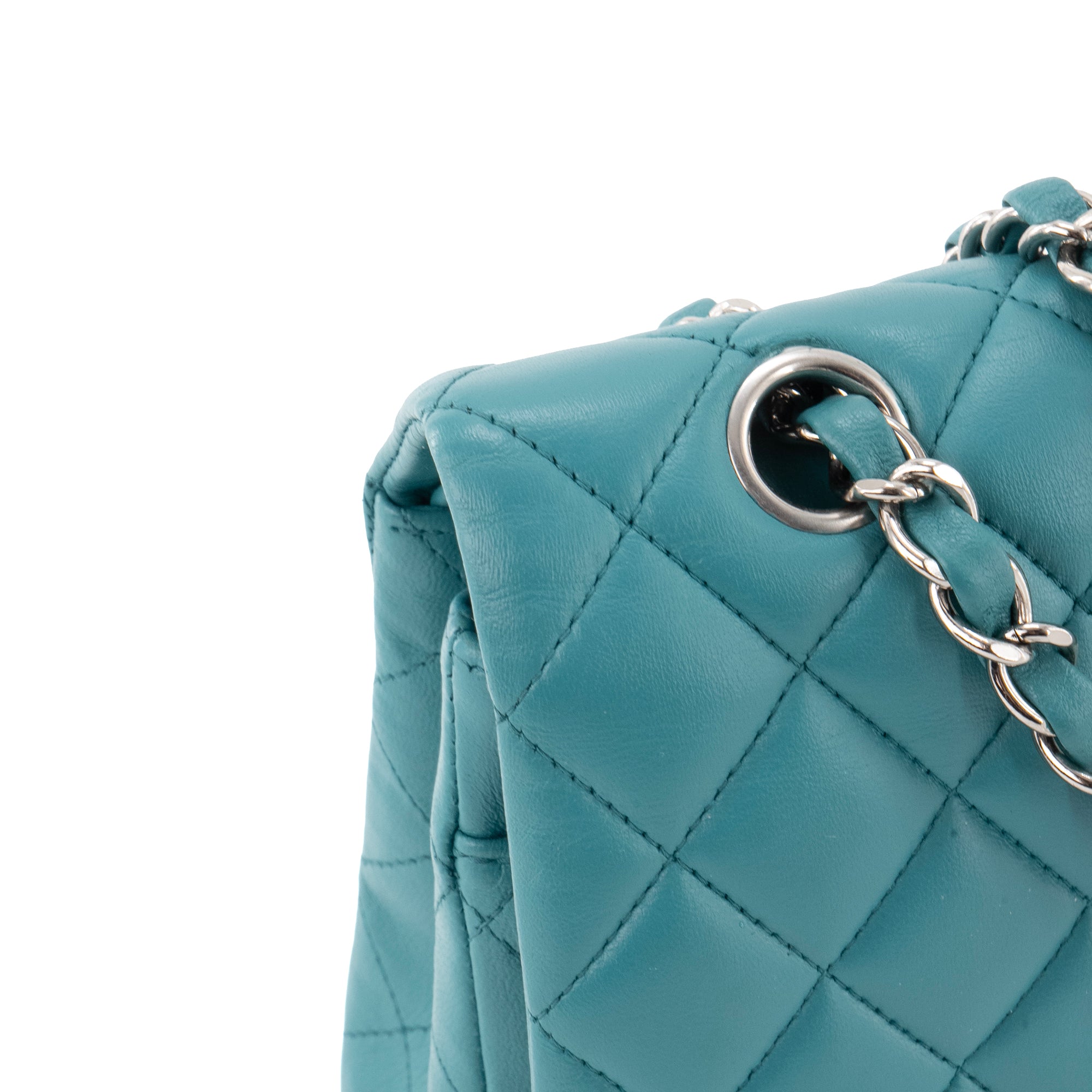 CHANEL - Sac à main Classique/Timeless 11.12 Chanel en cuir bleu