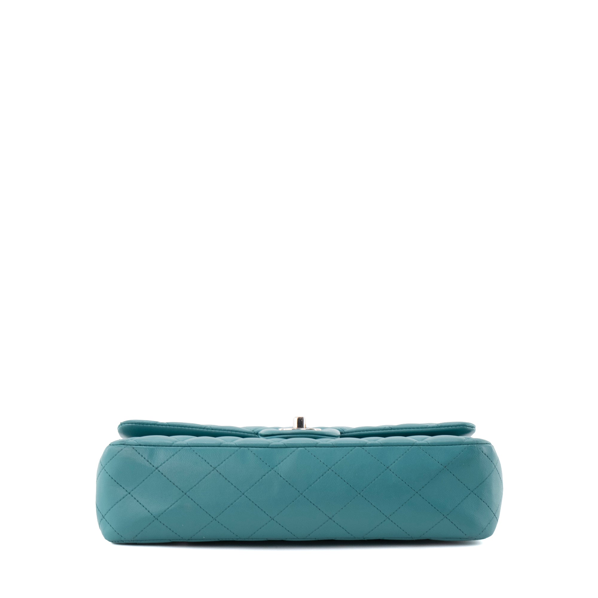 CHANEL - Sac à main Classique/Timeless 11.12 Chanel en cuir bleu