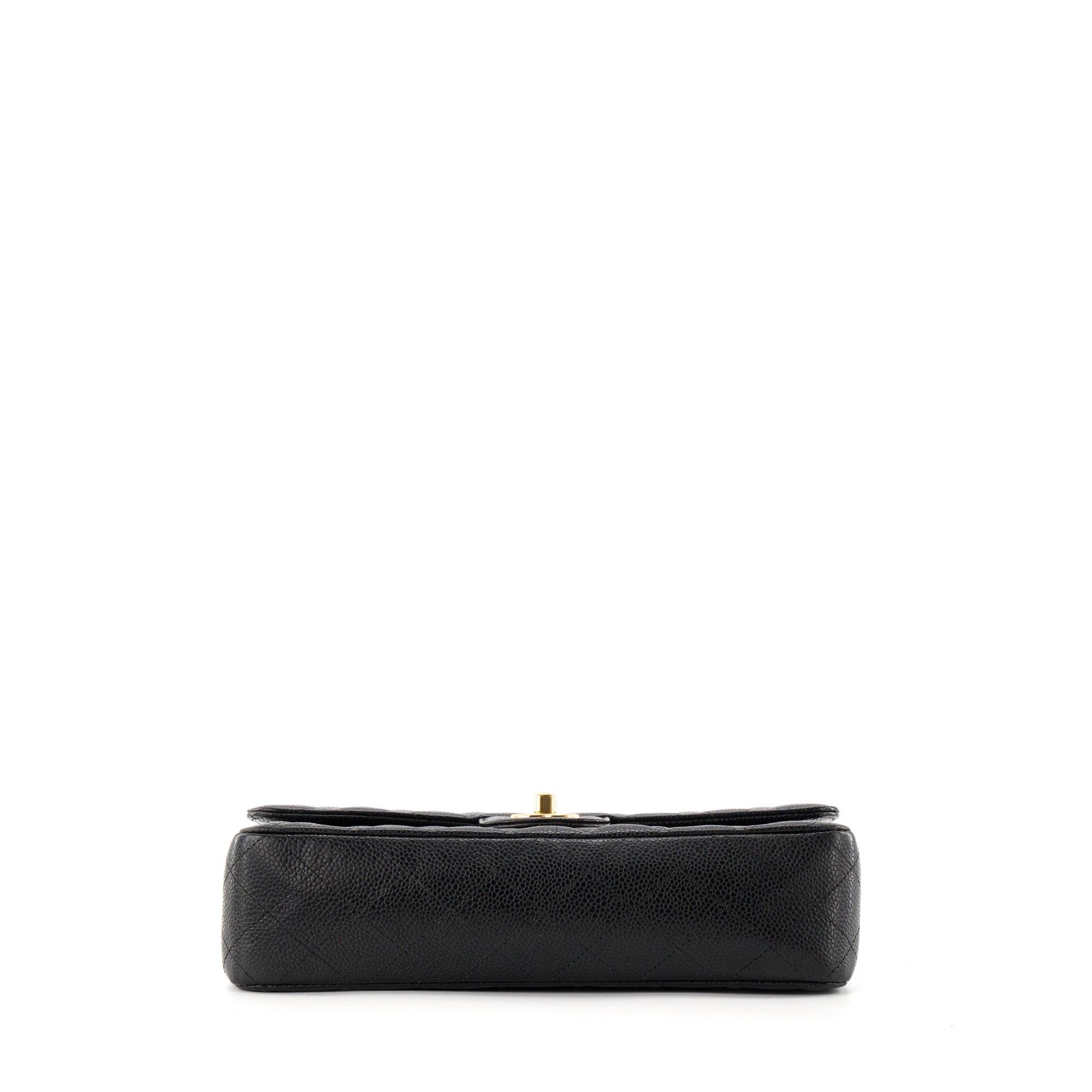 CHANEL - Sac à main Classique/Timeless 11.12 Chanel en cuir caviar noir