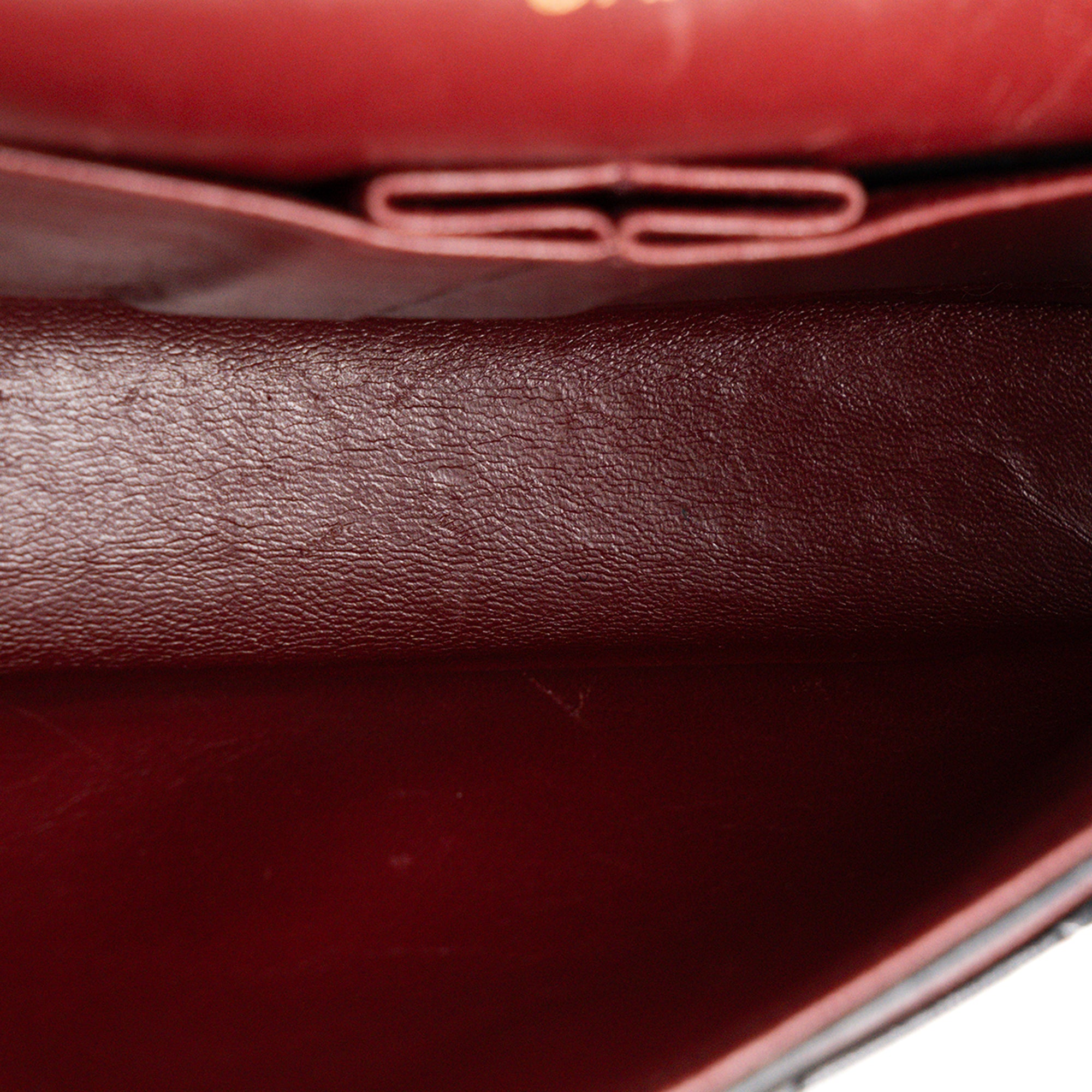 CHANEL - Sac à main Classique/Timeless 11.12 Chanel en cuir lisse noir