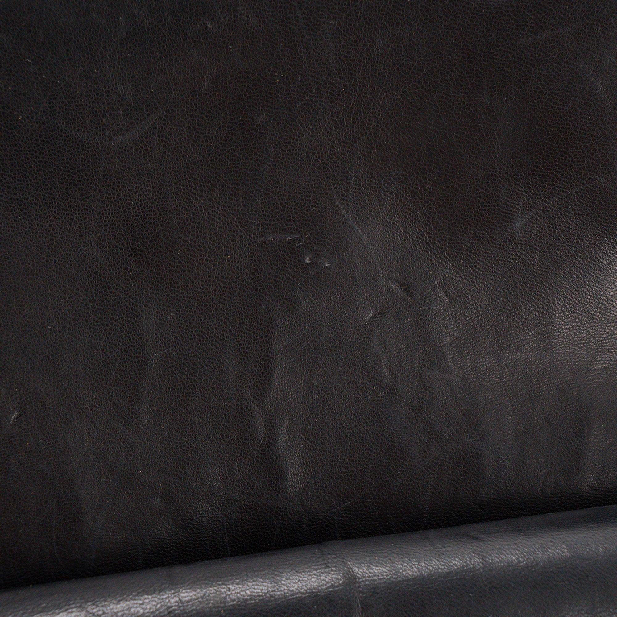 CHANEL - Sac à main Classique/Timeless 11.12 Chanel en cuir lisse noir