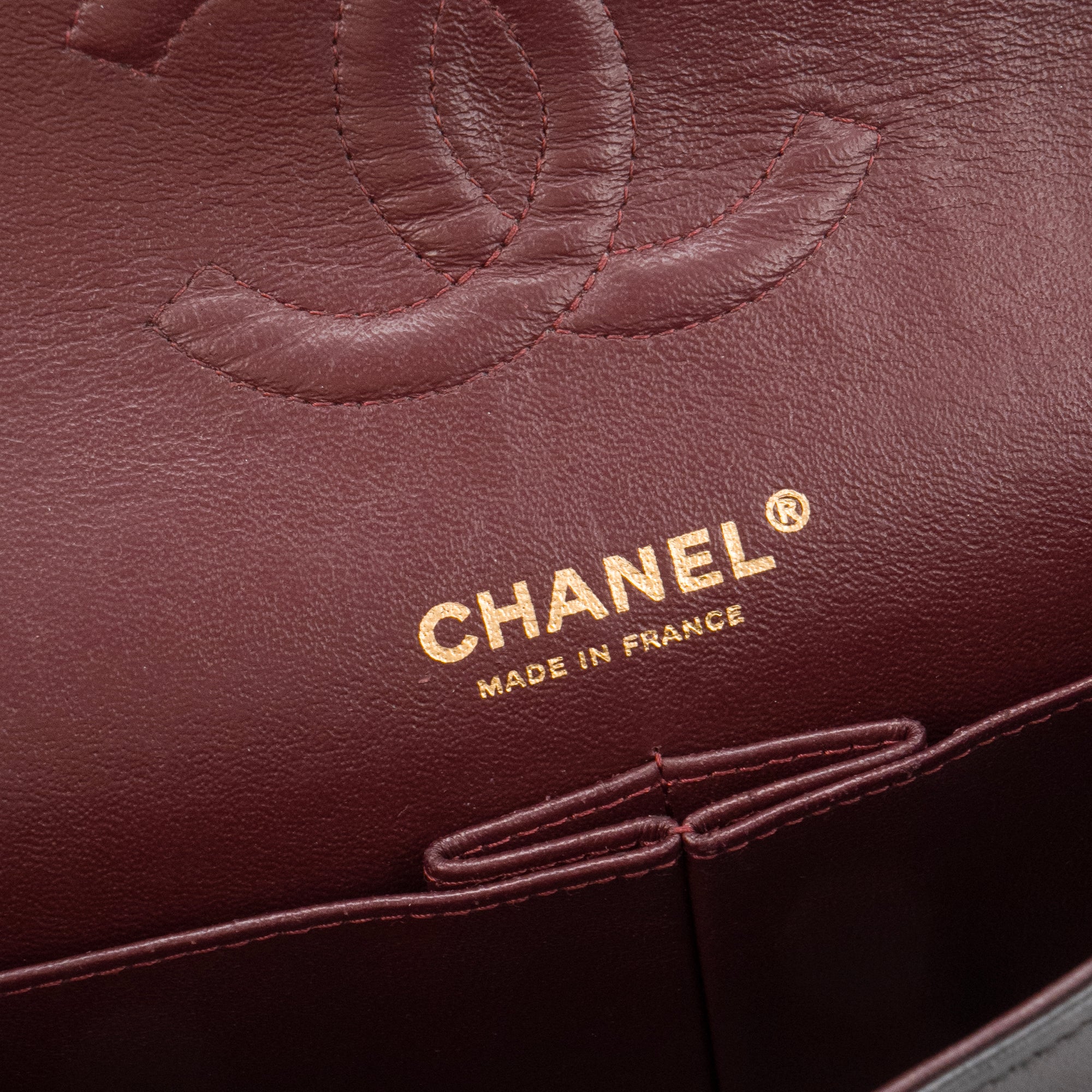 CHANEL - Sac à main Classique/Timeless 11.12 Chanel en cuir lisse noir