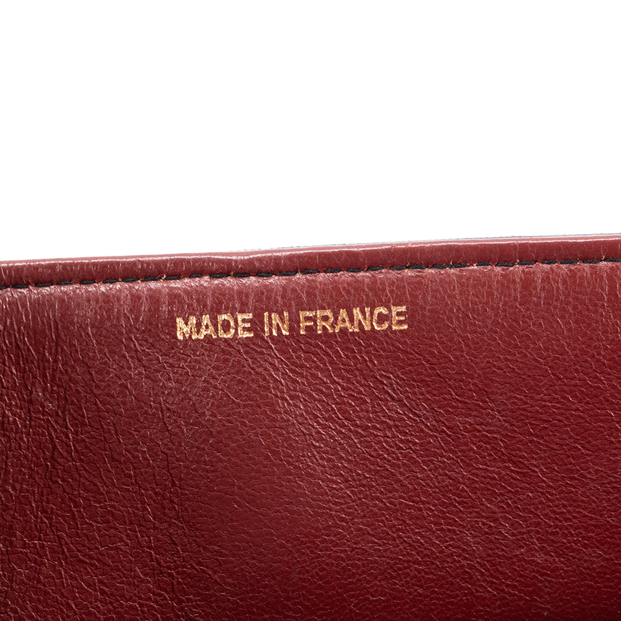 CHANEL - Sac à main Classique/Timeless 11.12 Chanel en cuir lisse noir vintage