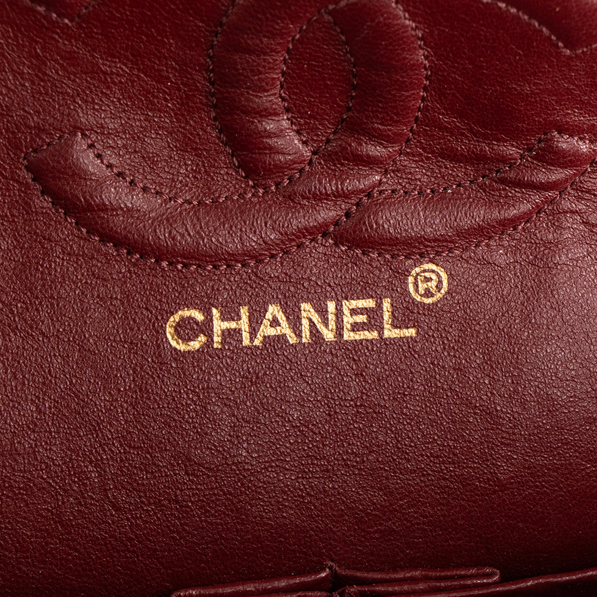 CHANEL - Sac à main Classique/Timeless 11.12 Chanel en cuir lisse noir vintage