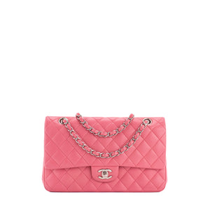 CHANEL - Sac à main Classique/Timeless 11.12 Chanel en cuir lisse rose