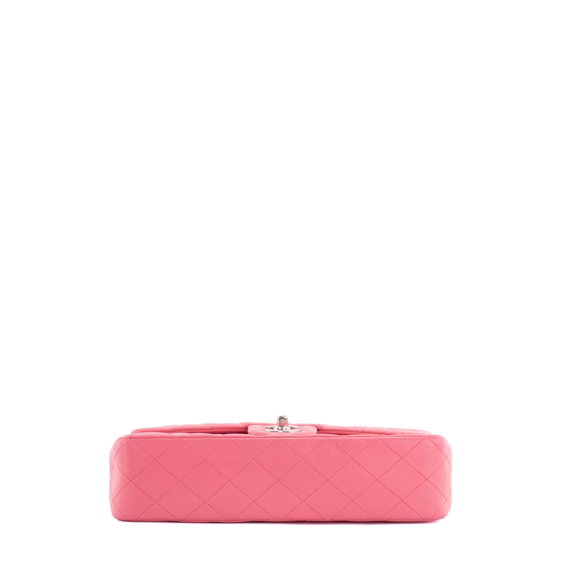 CHANEL - Sac à main Classique/Timeless 11.12 Chanel en cuir lisse rose