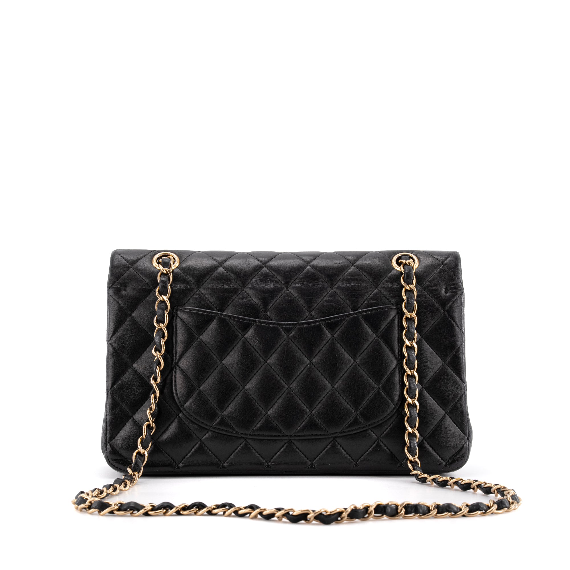 CHANEL - Sac à main Classique/Timeless 11.12 Chanel en cuir noir